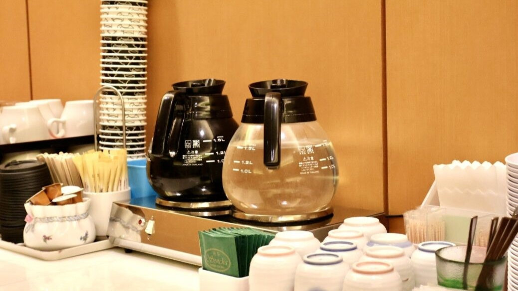 ビュッフェ朝食無料