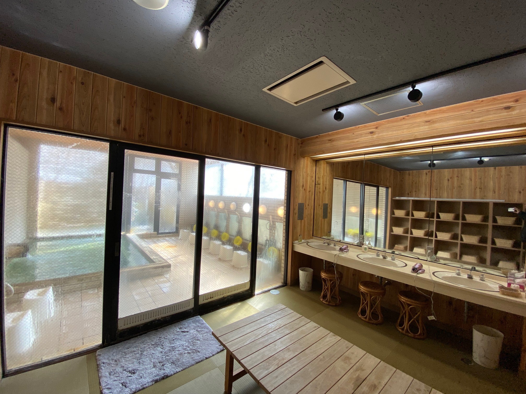 温泉浴場、リニューアル！