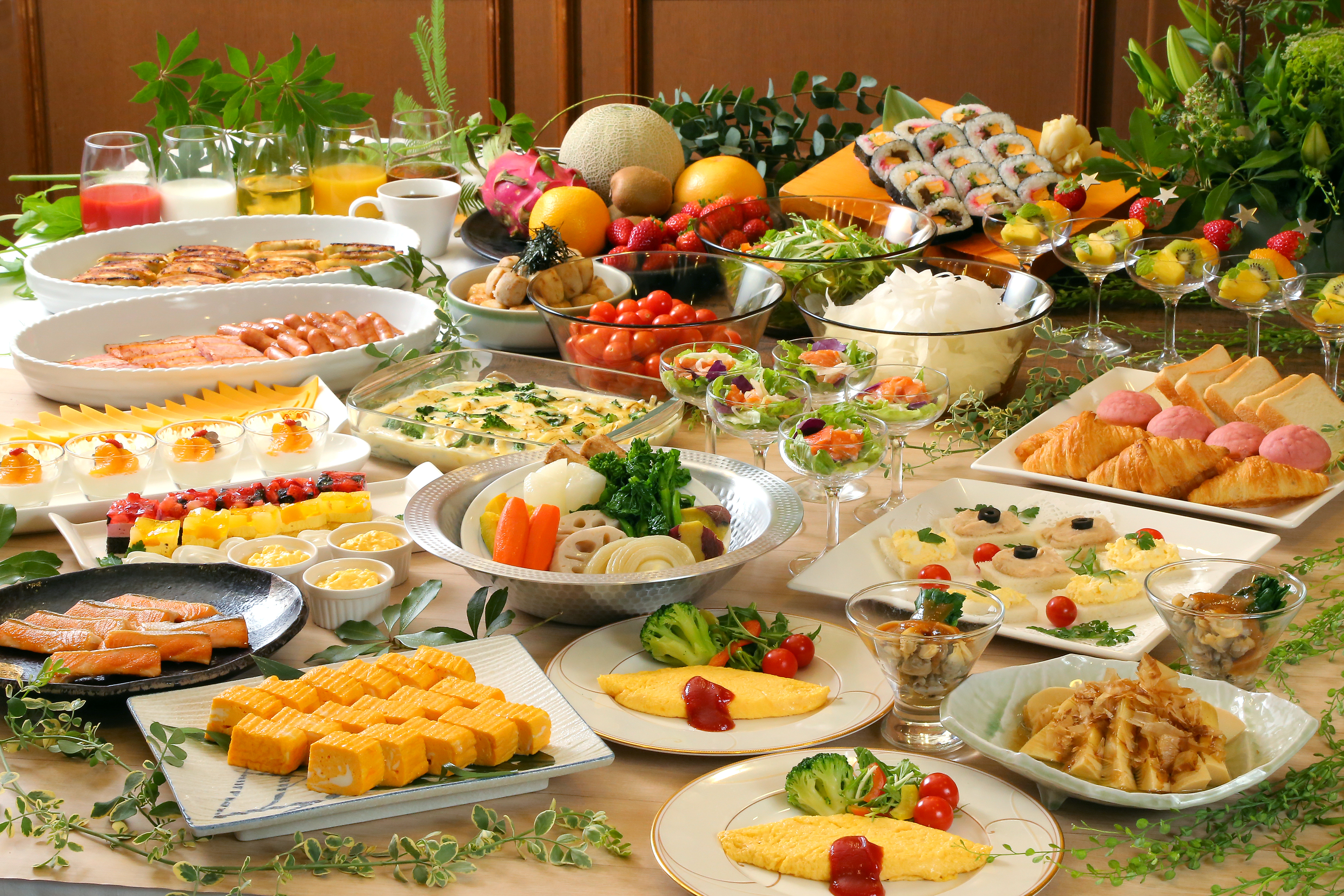 ブレックファーストビュッフェ