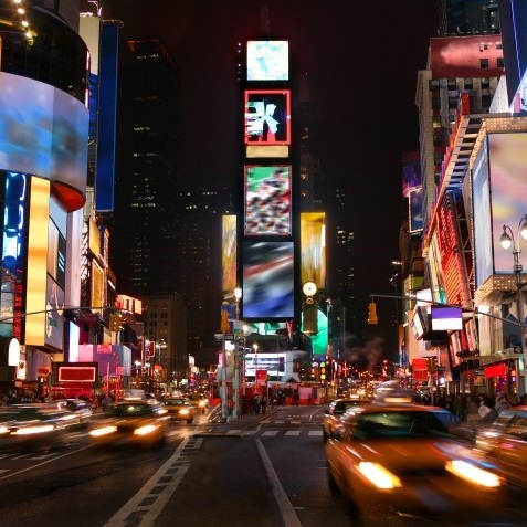 【42丁目／タイムズスクエア】