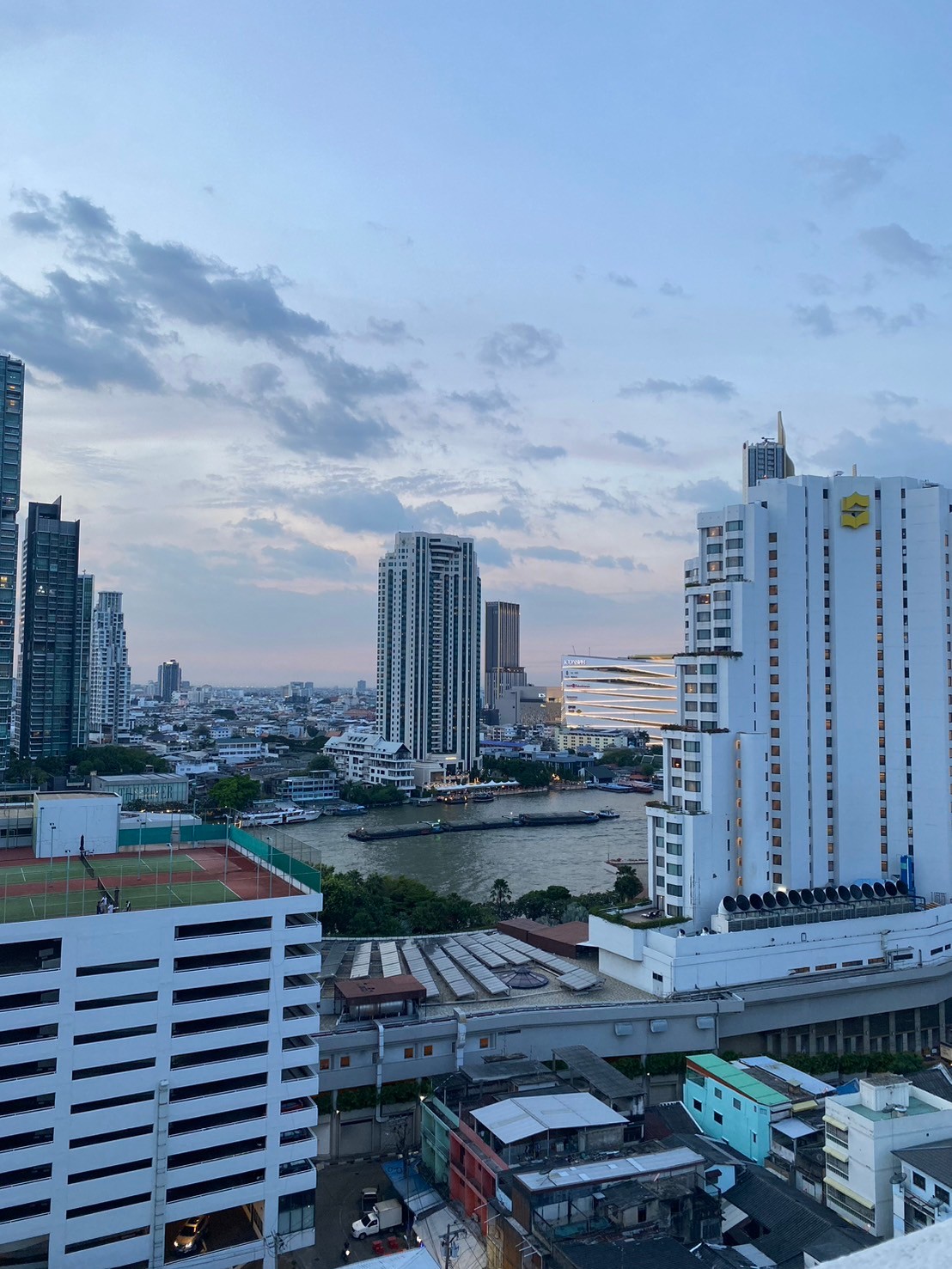 ファミリー リバービュールームからの景色