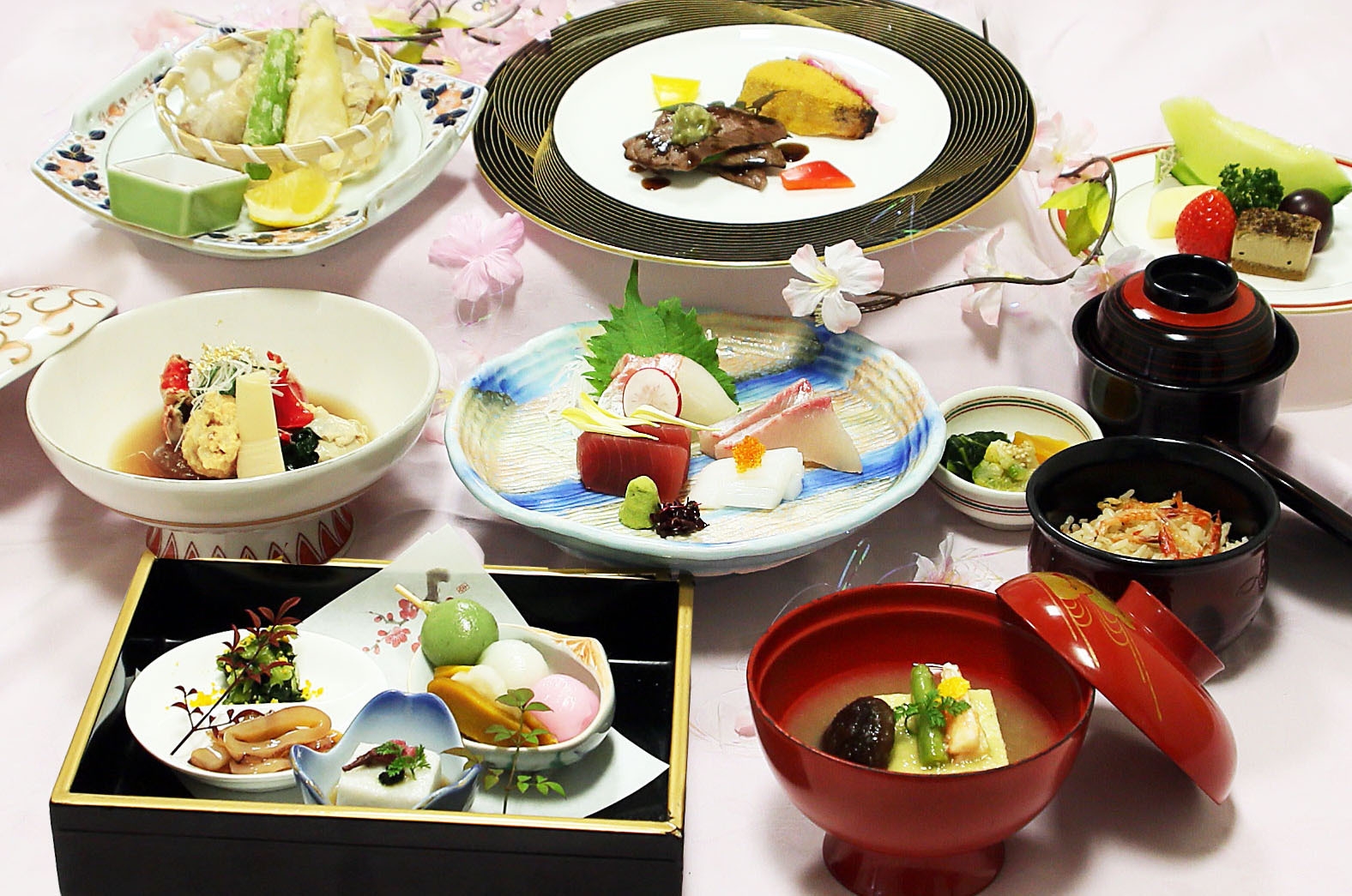 【春二食付春限定】佐賀牛と合馬筍、さくら海老の春贅沢会席付き宿泊プラン★小倉駅より徒歩16分★