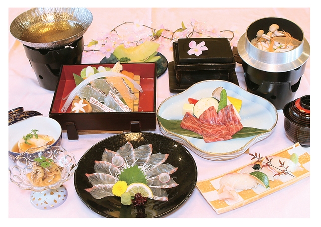【二食付】佐賀牛桜鯛の贅沢コラボ！佐賀牛桜鯛物語プラン★小倉駅より徒歩16分★