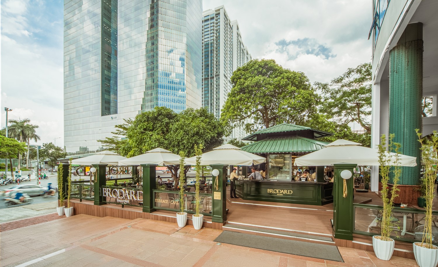 BRODARD TERRACEカフェ（デーウーホテル内）