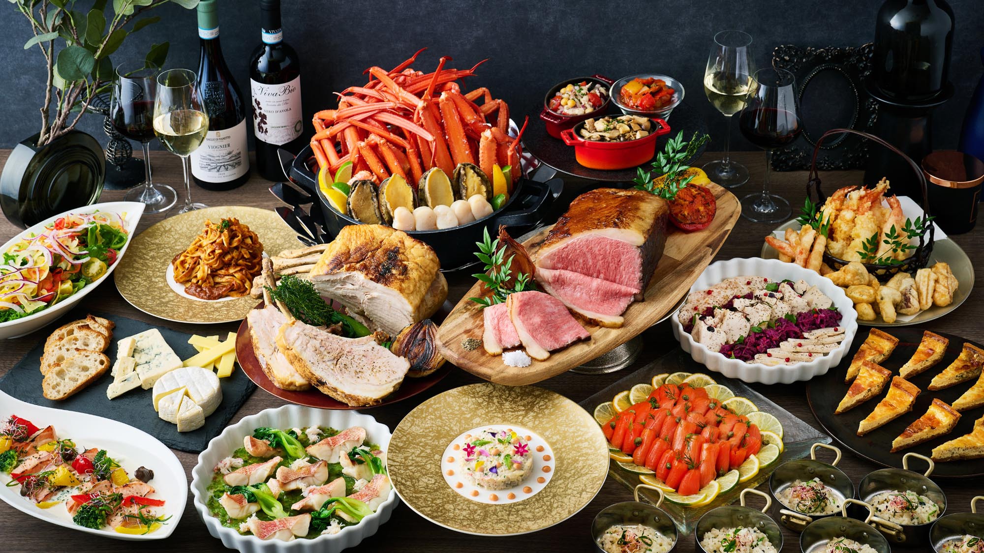 【1〜3月限定】冬の味覚！カフェレストラン『ル・タン』 ディナーバイキング付き宿泊プラン