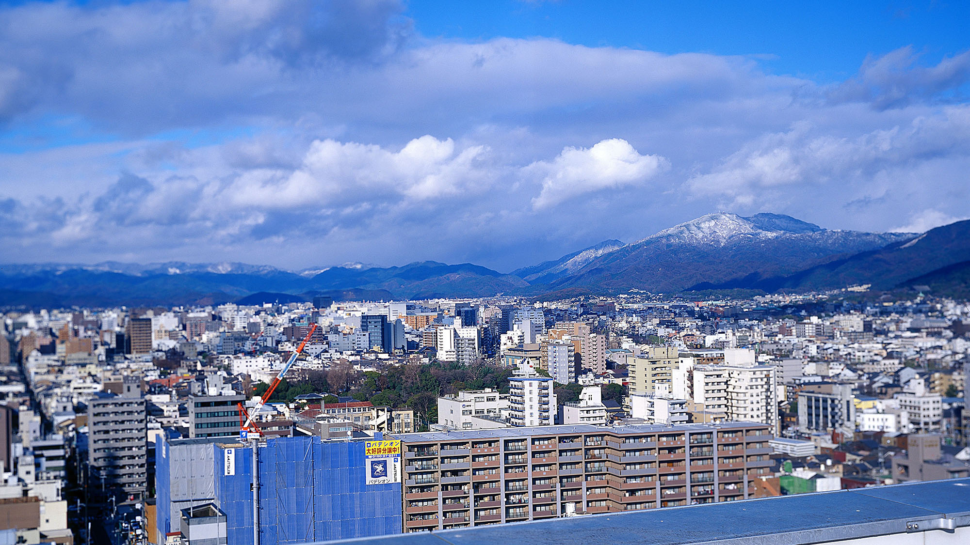 客室からの眺望-比良山方面　※イメージ