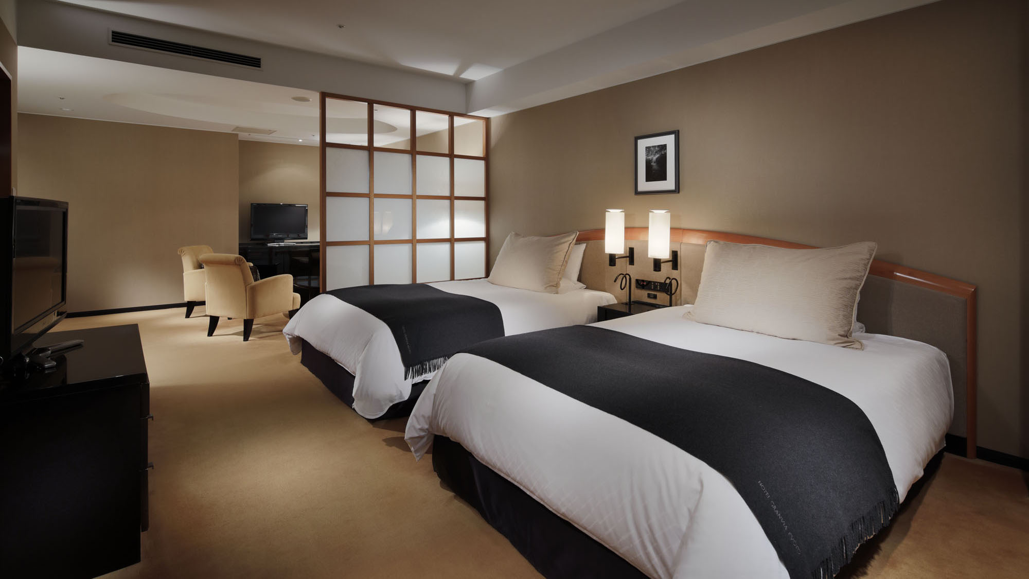 部屋タイプ-セミスイートツイン2 ※イメージ