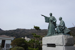 吉田松陰の像