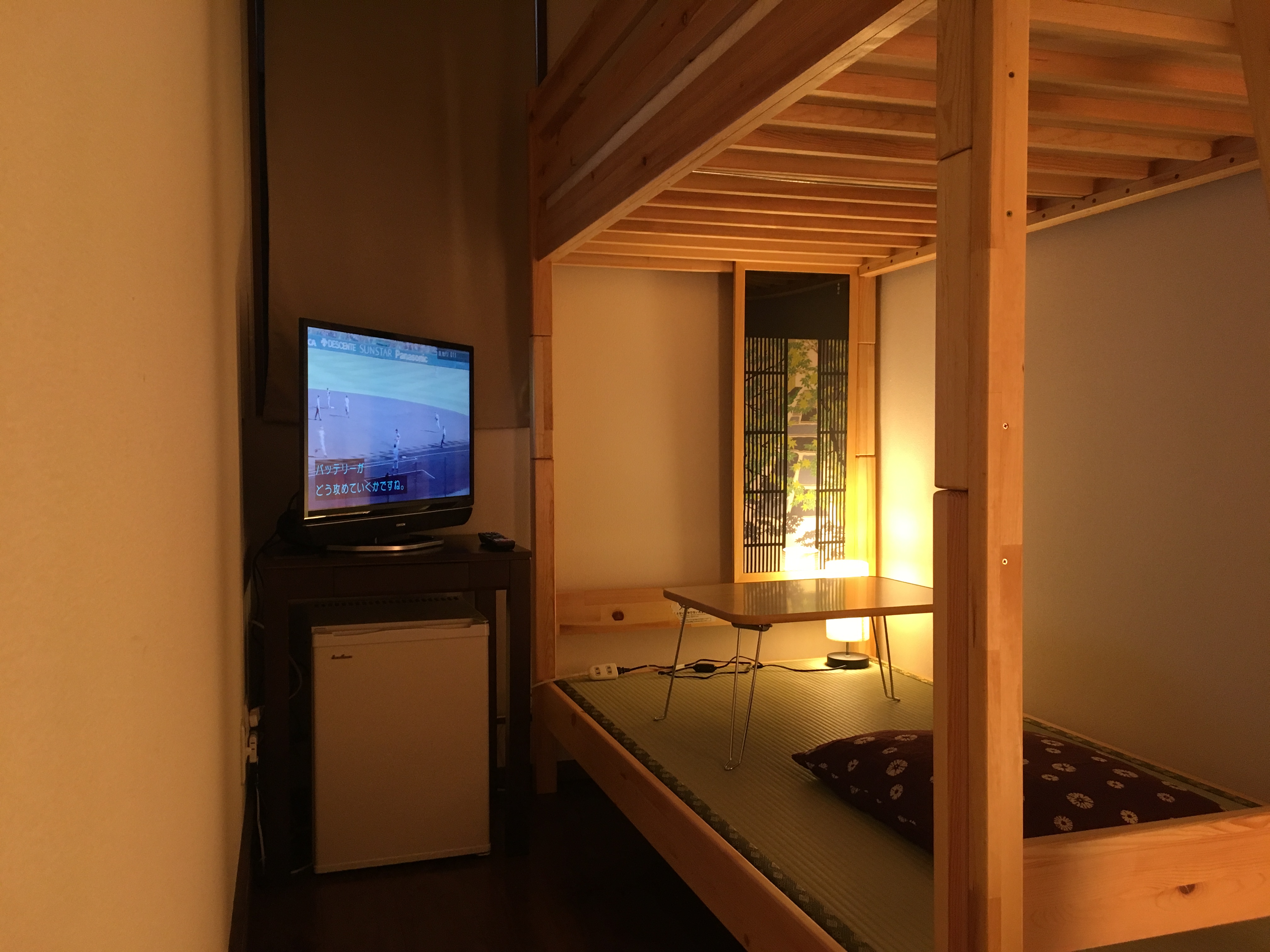 和洋風105号室　灯り