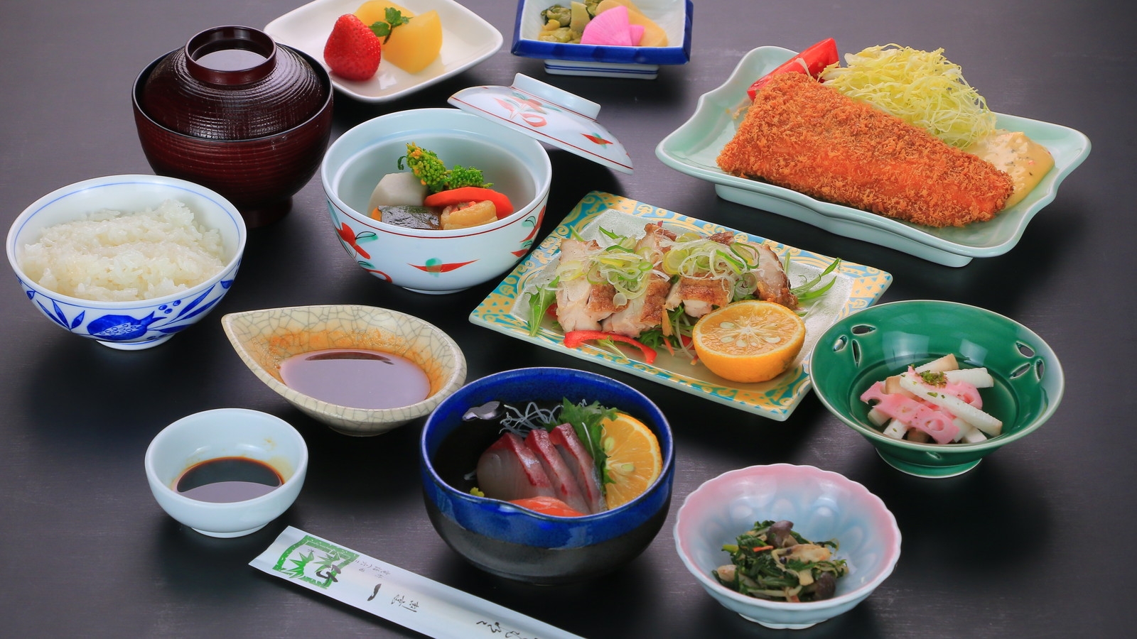 ■＜一泊夕食＞夕食はしっかり食べたい♪ボリューム満点！！満腹定食プラン