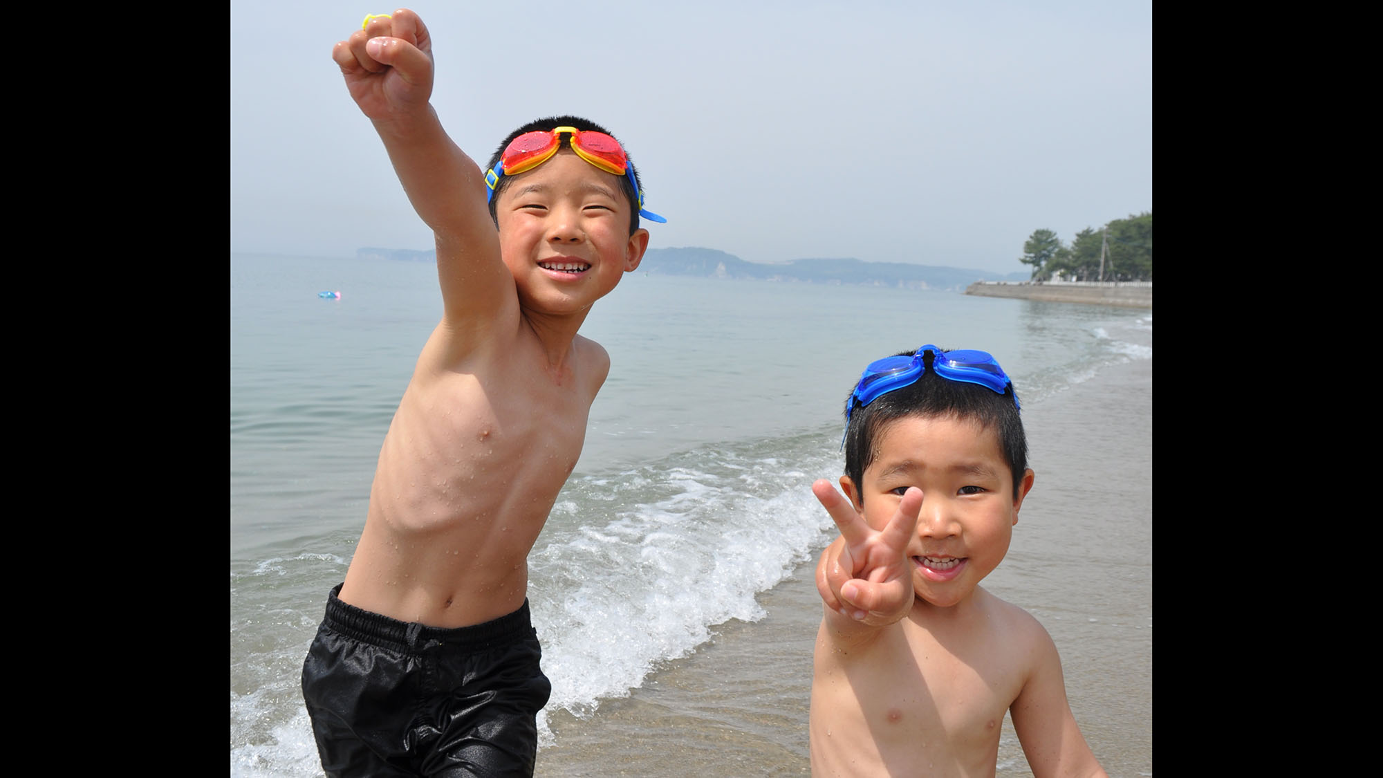 【海水浴】広大な敷地内にあるビーチで夏を満喫