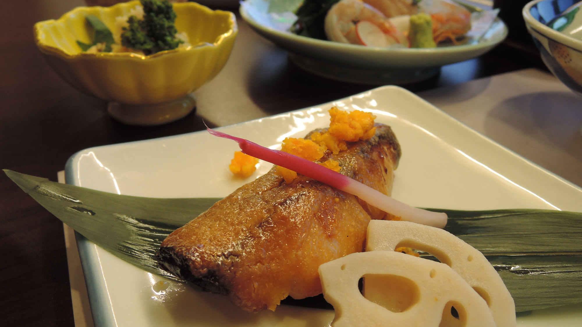 【夕食一例】ぶりのマヨネーズ焼き