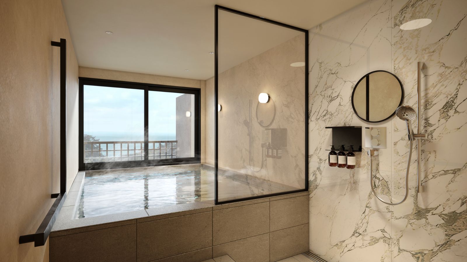 サンカラジュニアスイート　浴室