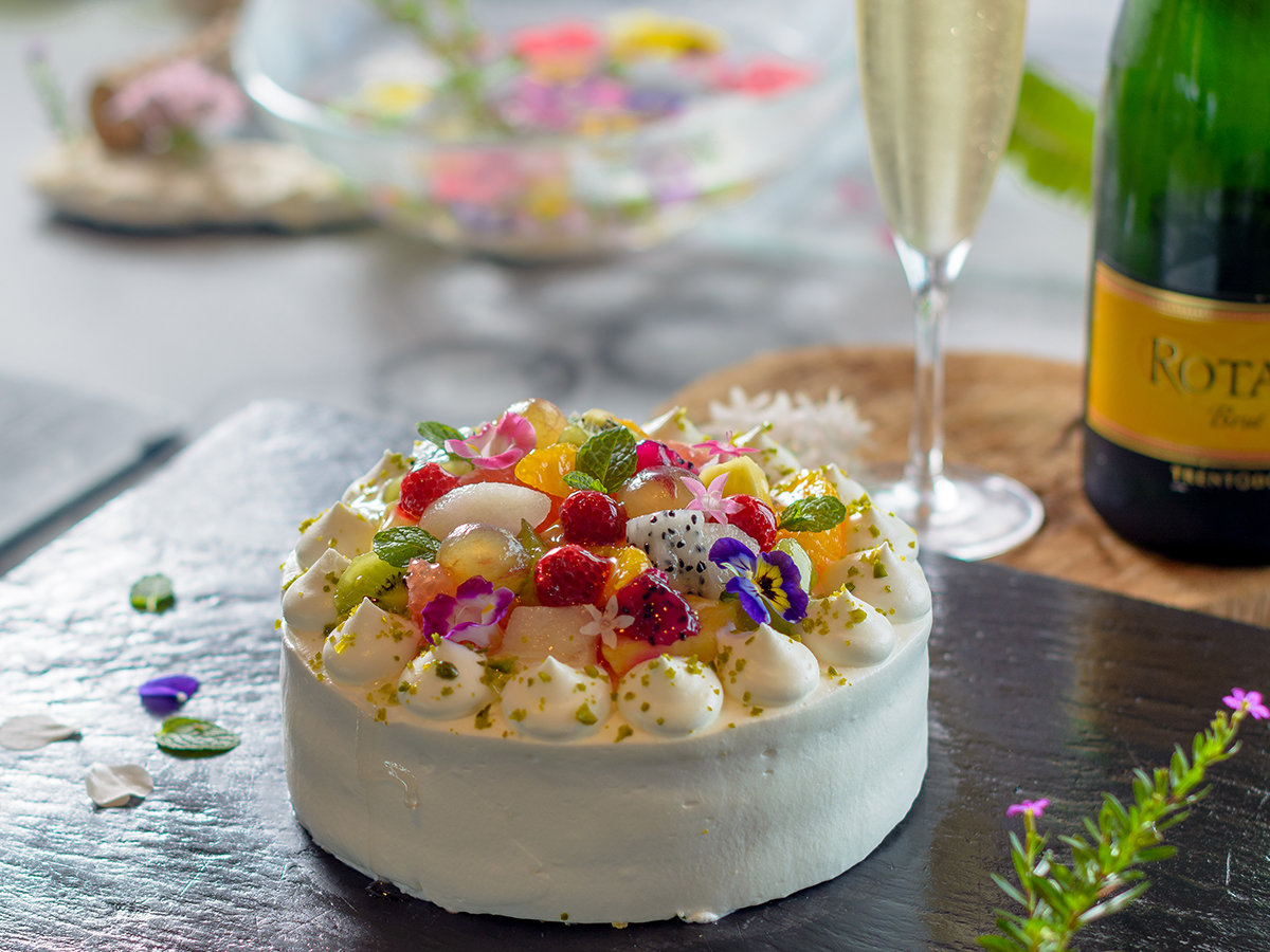 フルーツショートケーキ