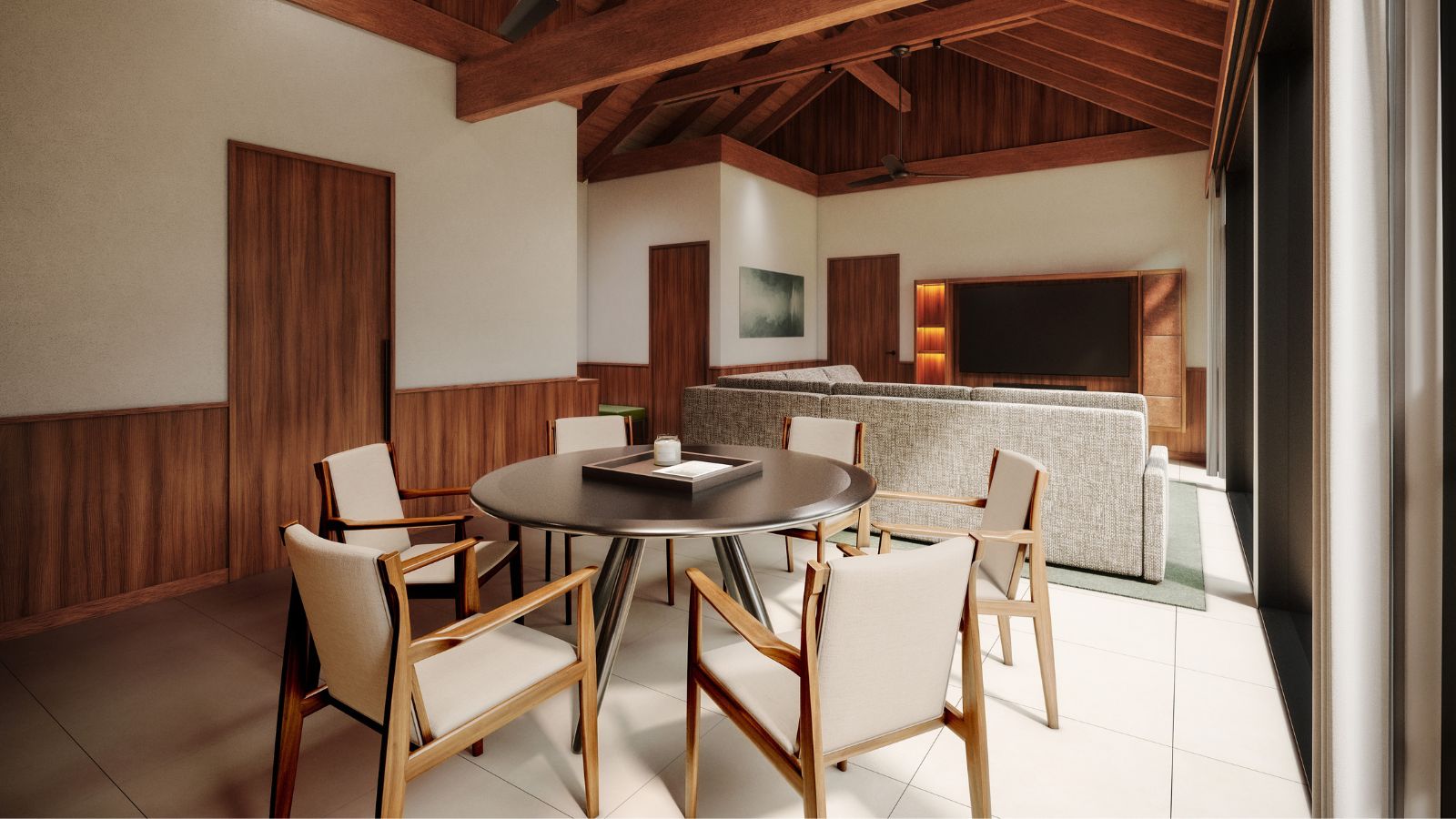 サンカラヴィラスイート　リビング