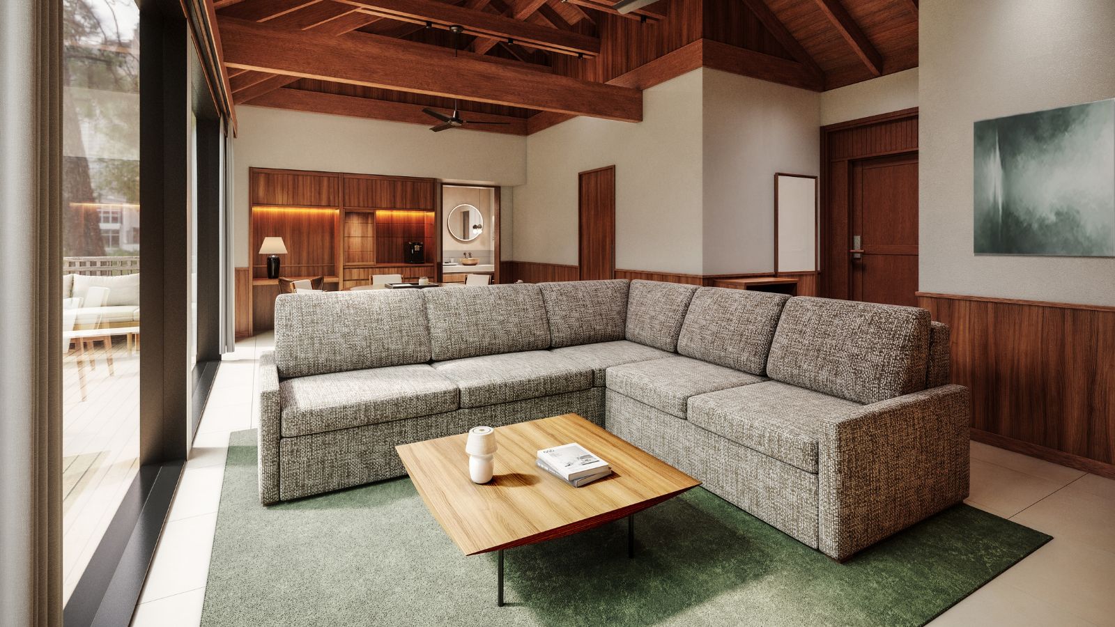 サンカラヴィラスイート　リビング