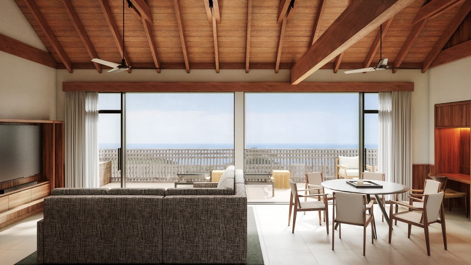 サンカラヴィラスイート　リビング