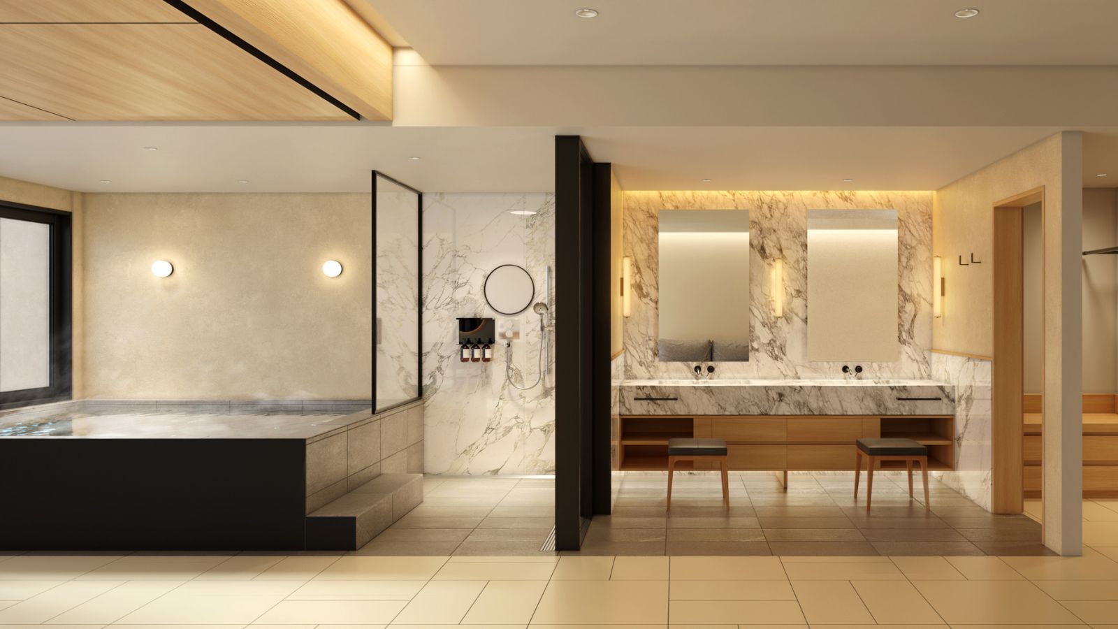 サンカラジュニアスイート　浴室