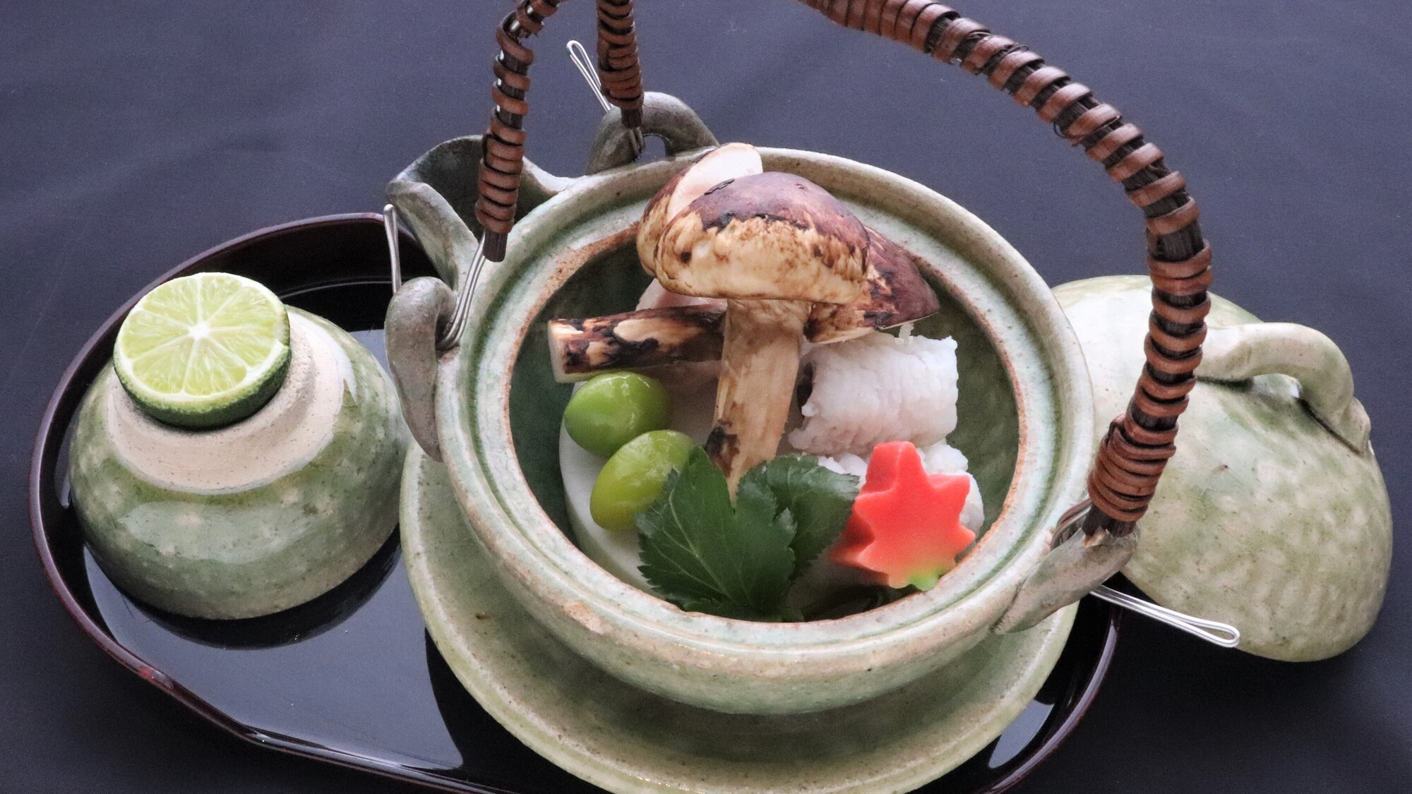 松茸・鱧土瓶蒸し