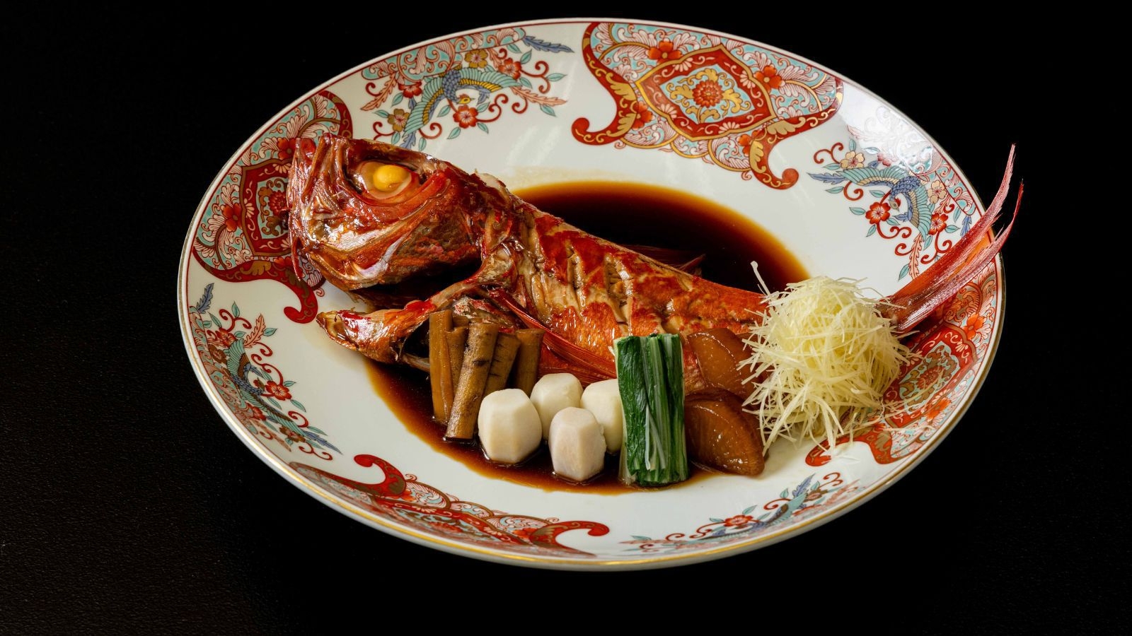 【金目鯛会席】伊豆の名物を堪能するイチオシ会席◆秘伝ダレで煮込んだ金目鯛姿煮をご堪能┃2食付