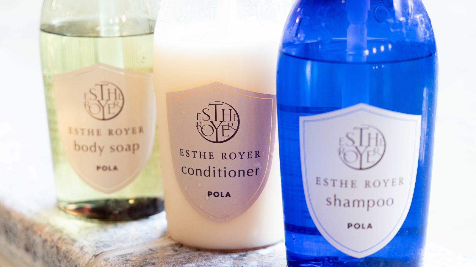 【大浴場】POLAアメニティ完備｜快適なバスタイム