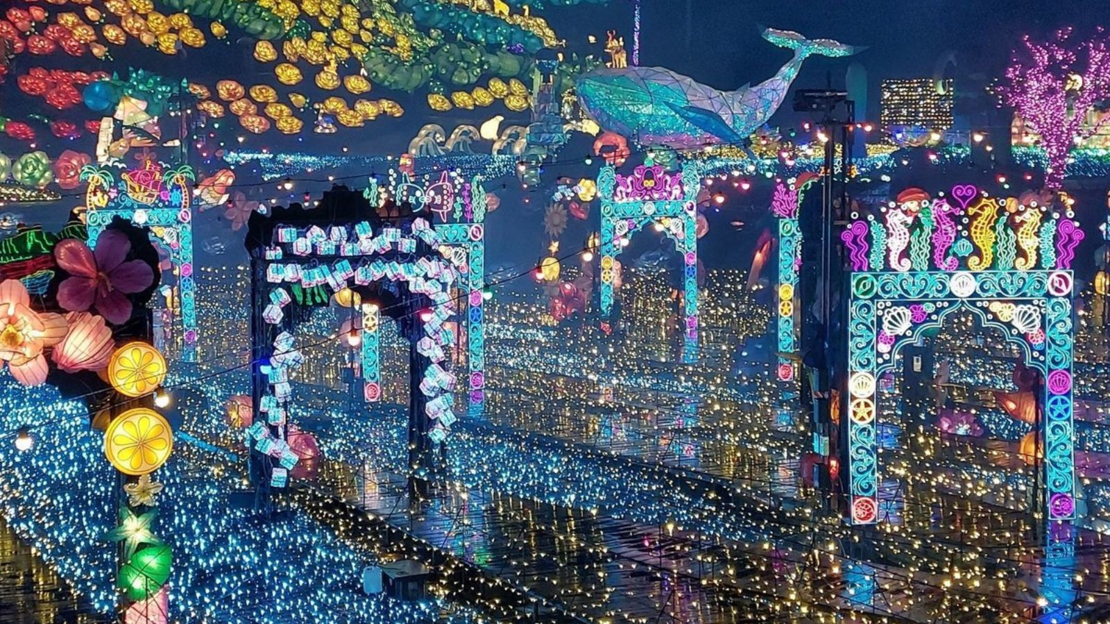 【周辺観光｜グランイルミ】幻想的な夜を彩る光のエンタメ空間