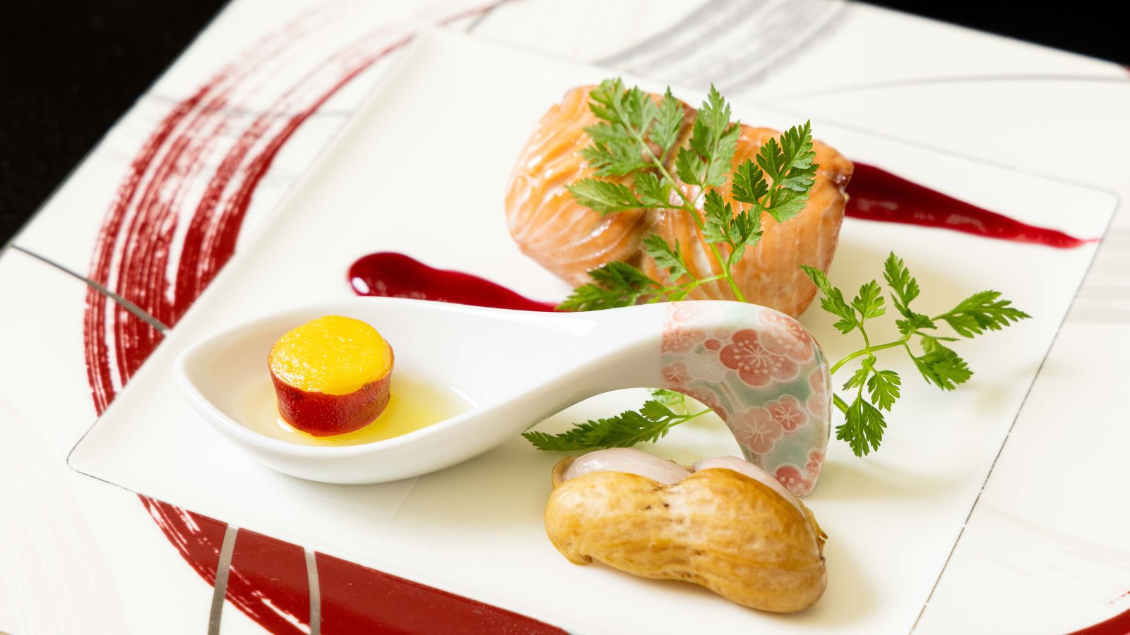 【夕食】旬魚を盛り込んだお造り