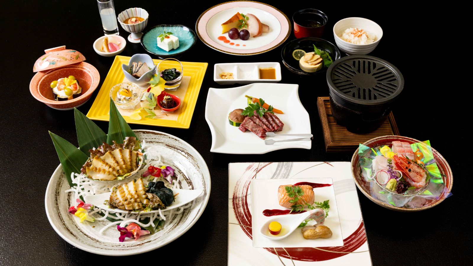 【アワビ会席】アワビ尽くしの贅沢会席