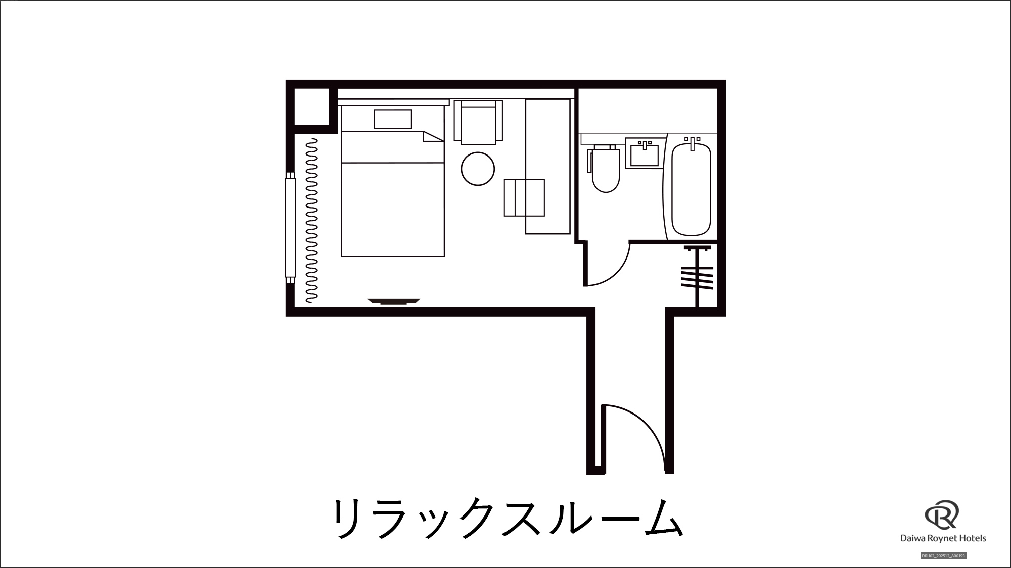 【リラックスルーム】間取り