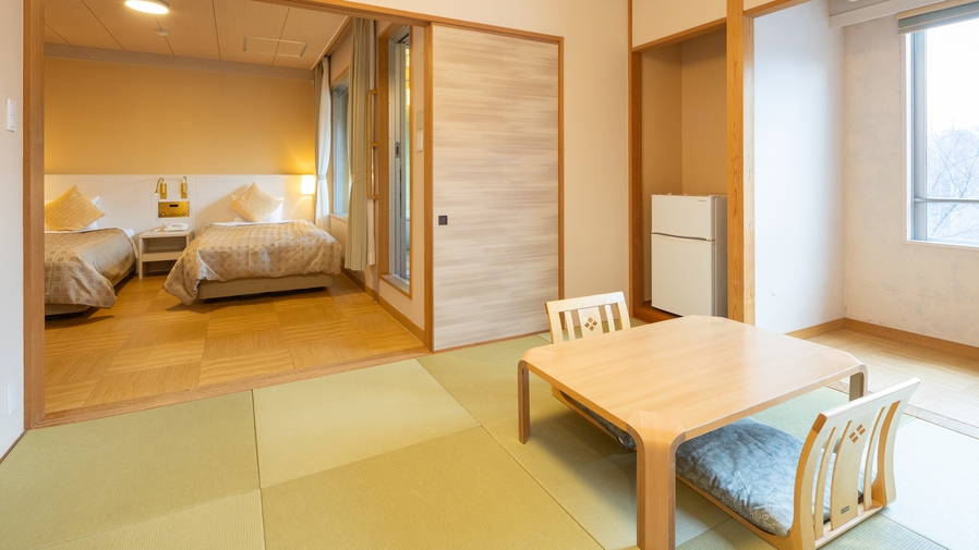 2026年4月から【一日二部屋限定☆】★半露天風呂付き客室★　一泊二食付きバイキングプラン♪