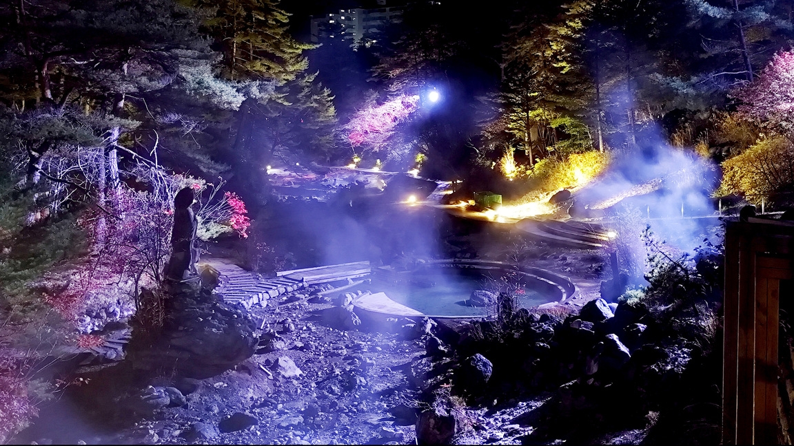 草津温泉イルミネーション！思い出フォトジェニック・温泉満喫プラン