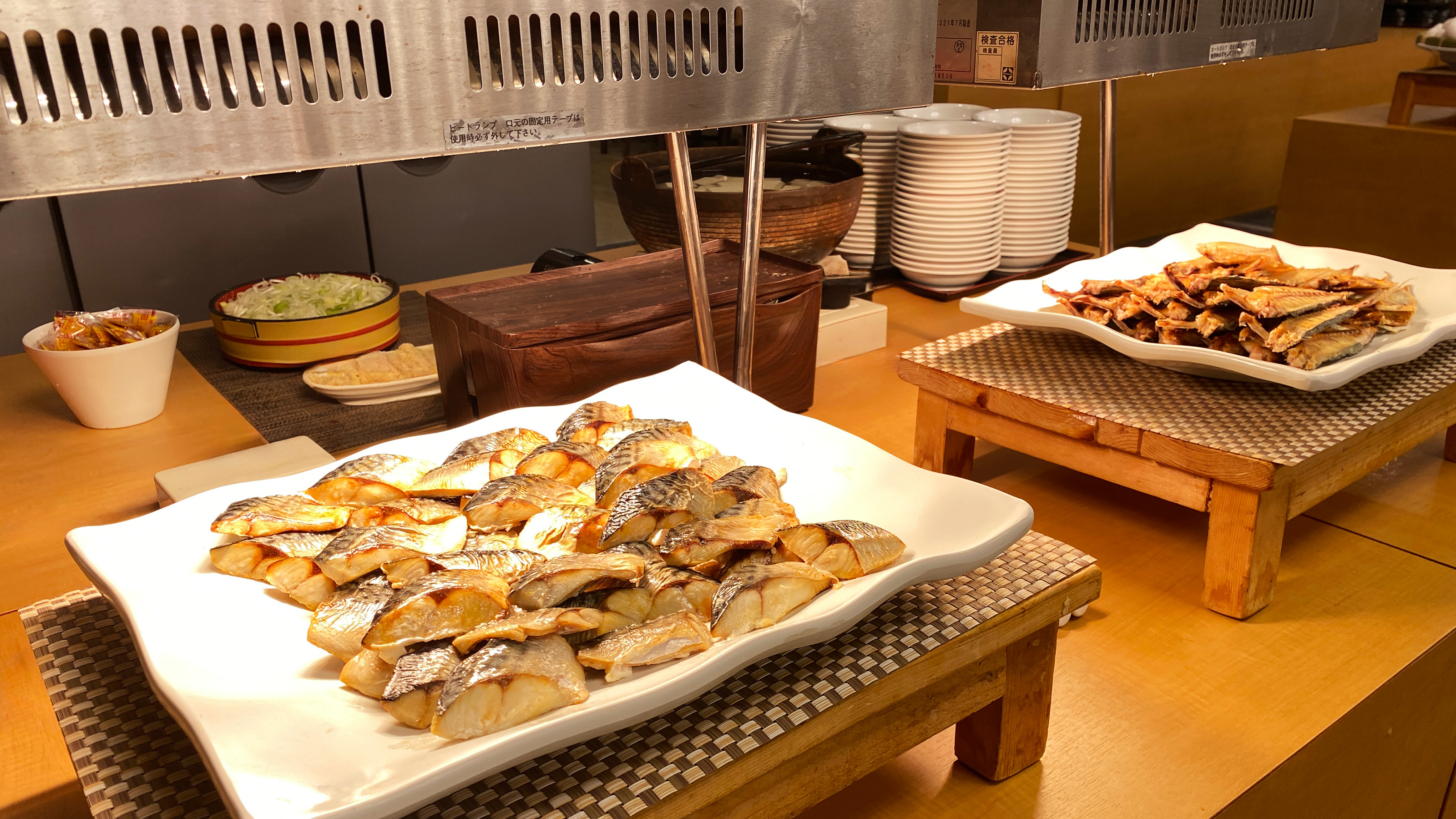 朝食バイキング（一例）