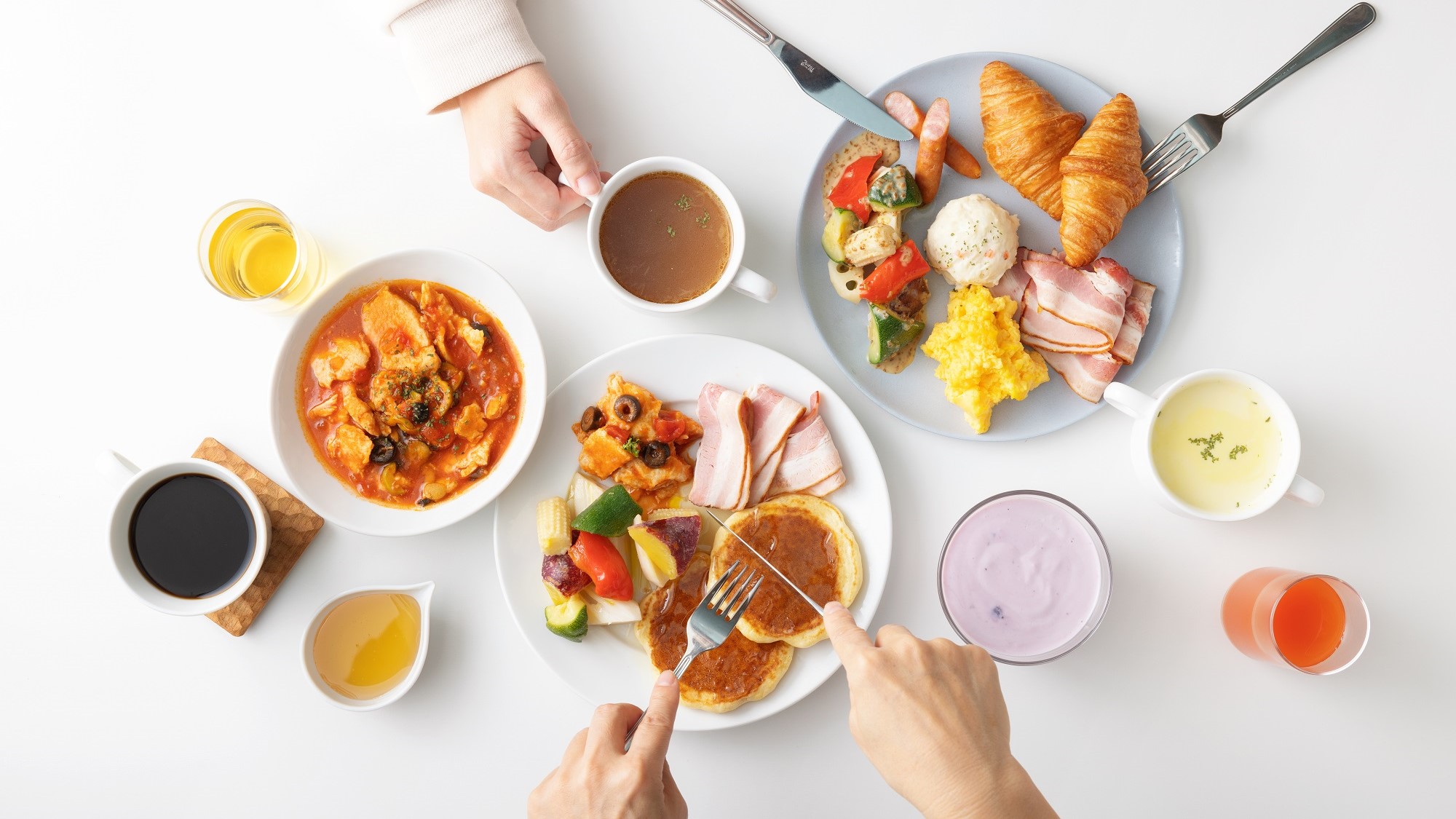 朝食イメージ（ライトブッフェ）