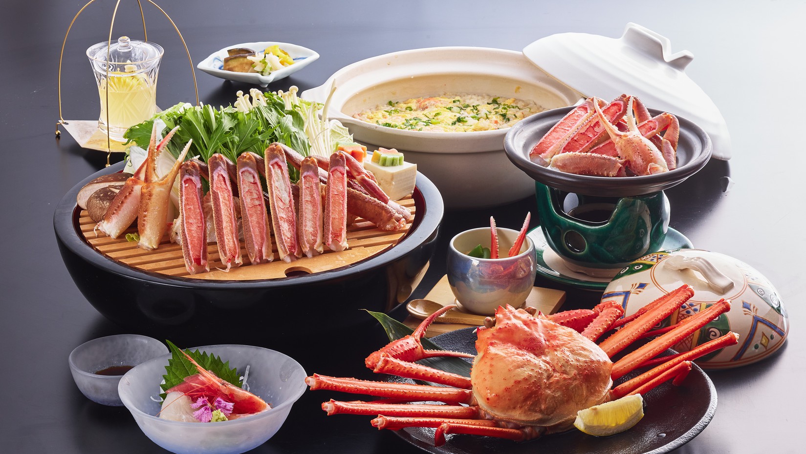 ホテル丹後王国★コスパ最強の蟹会席／京丹後 冬の味覚を味わうカニコース（１泊２食付）