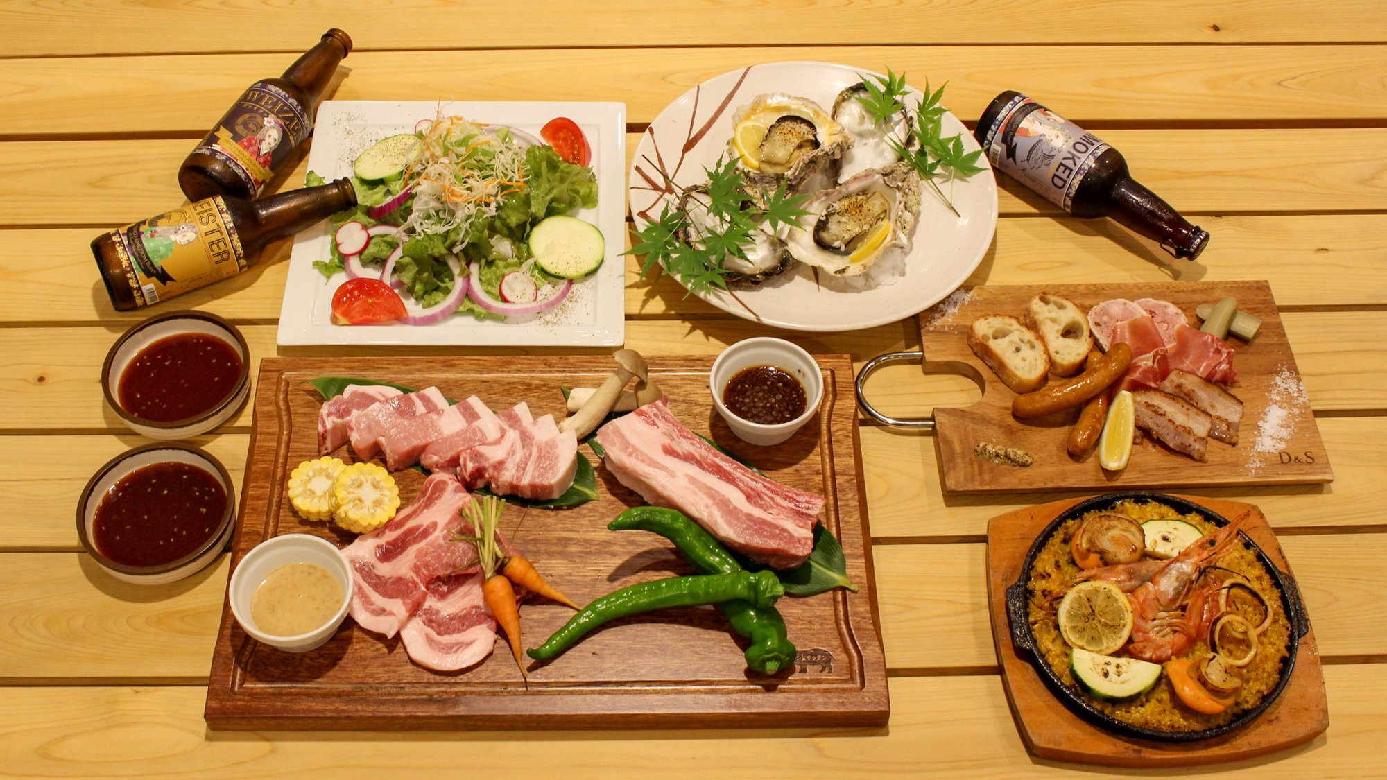 【２食付】ご夕食は丹後王国「食のみやこ」内で！ブランド豚「京丹波高原豚」BBQ　5，000円コース