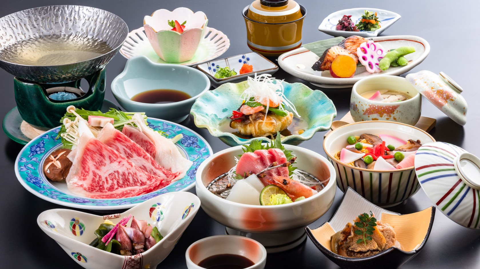 【少量美味】丹後の食材をご堪能したい方におすすめな和コース／１泊２食付