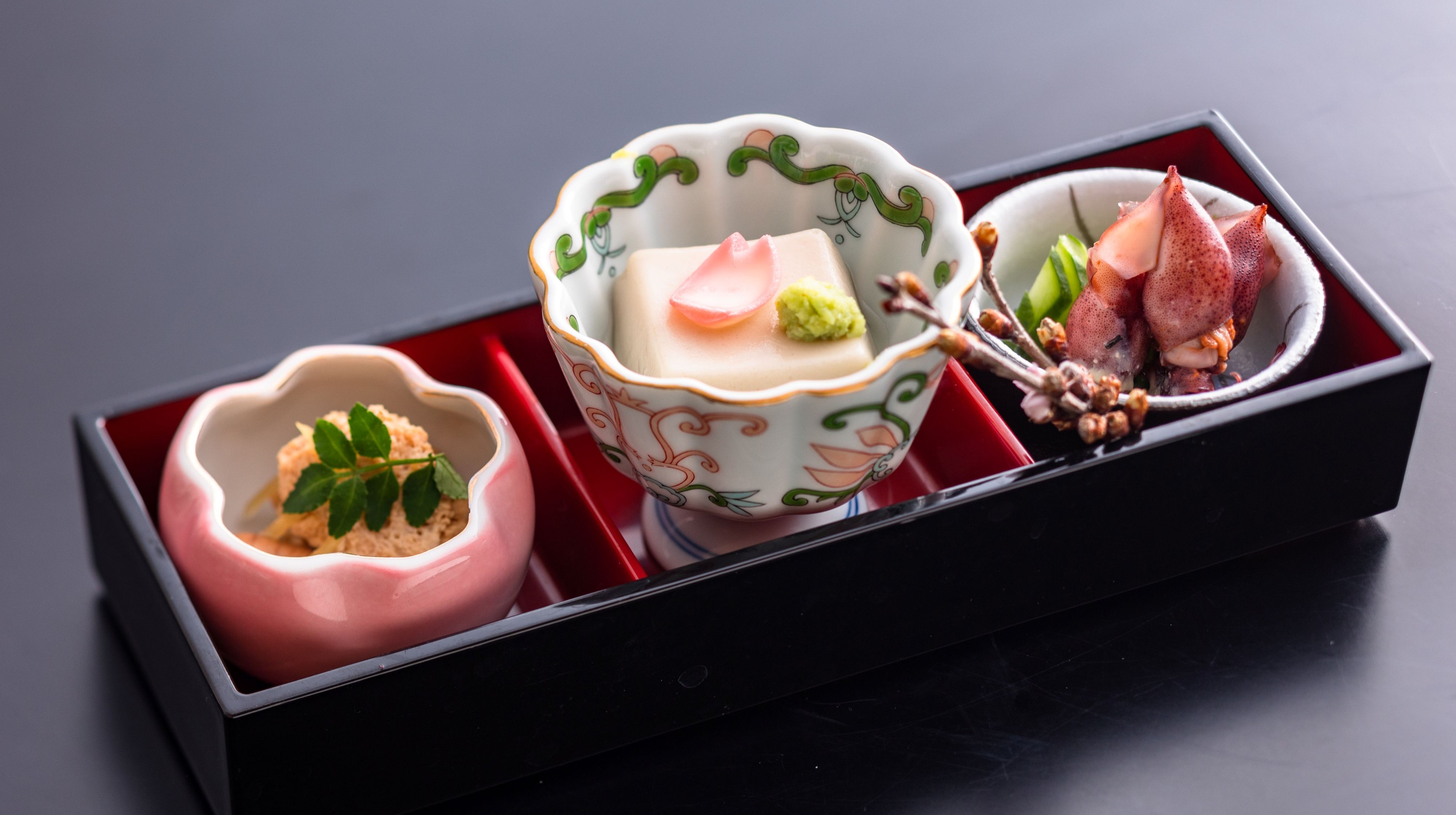 味覚会席　前菜一例