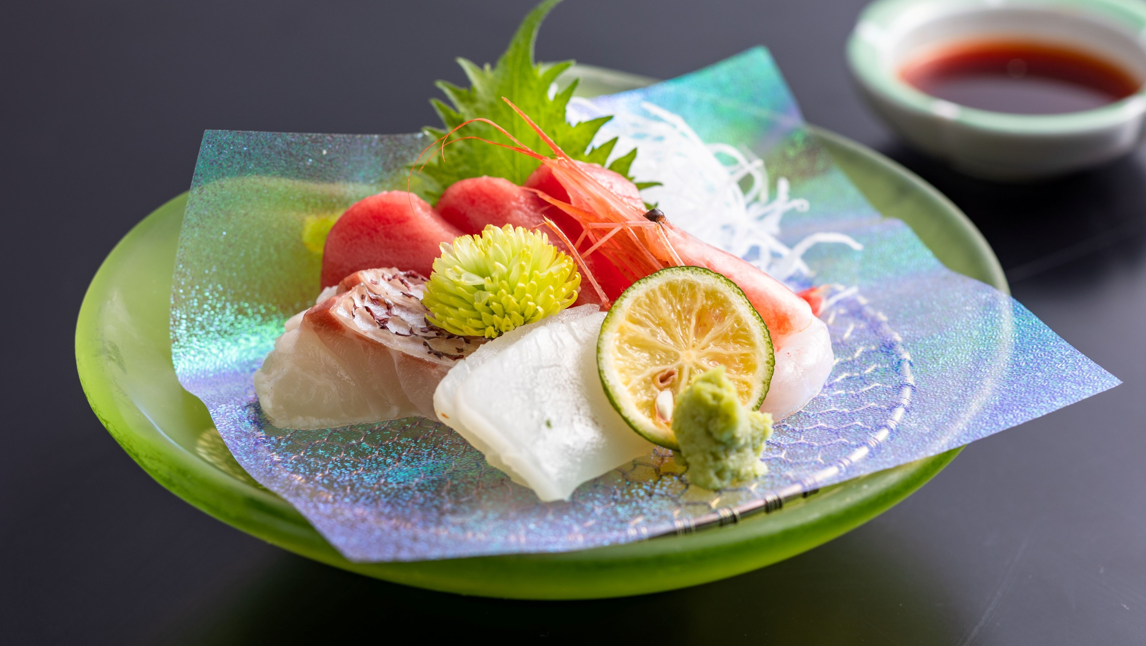 味覚会席　お造り一例