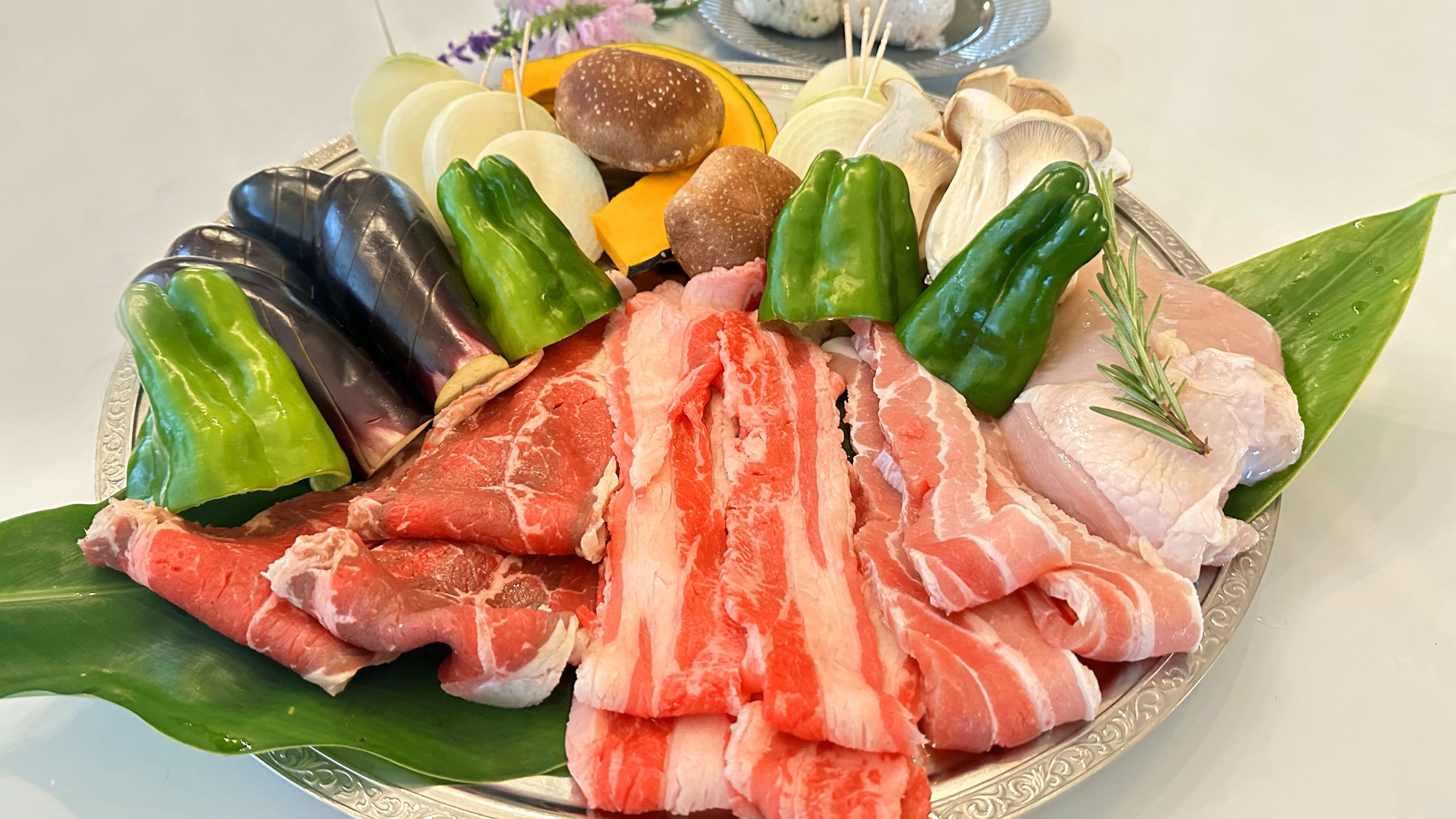 【 BBQ 】手持ち花火特典付☆太平洋一望のテラスdeバーベキュー！ -2食付-