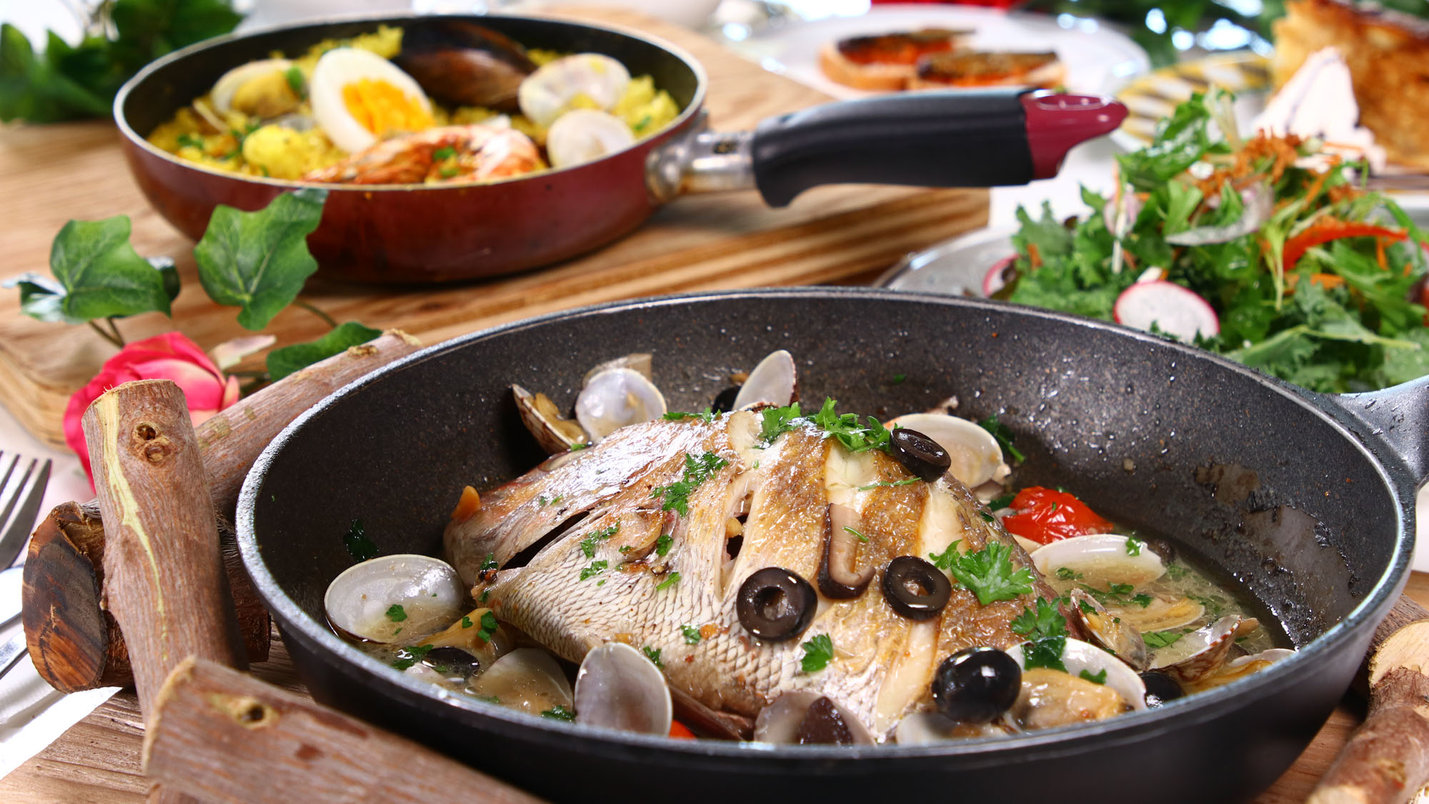 アクアパッツァコース◆海の幸の旨味が凝縮！※ご提供の際には切り身となります*