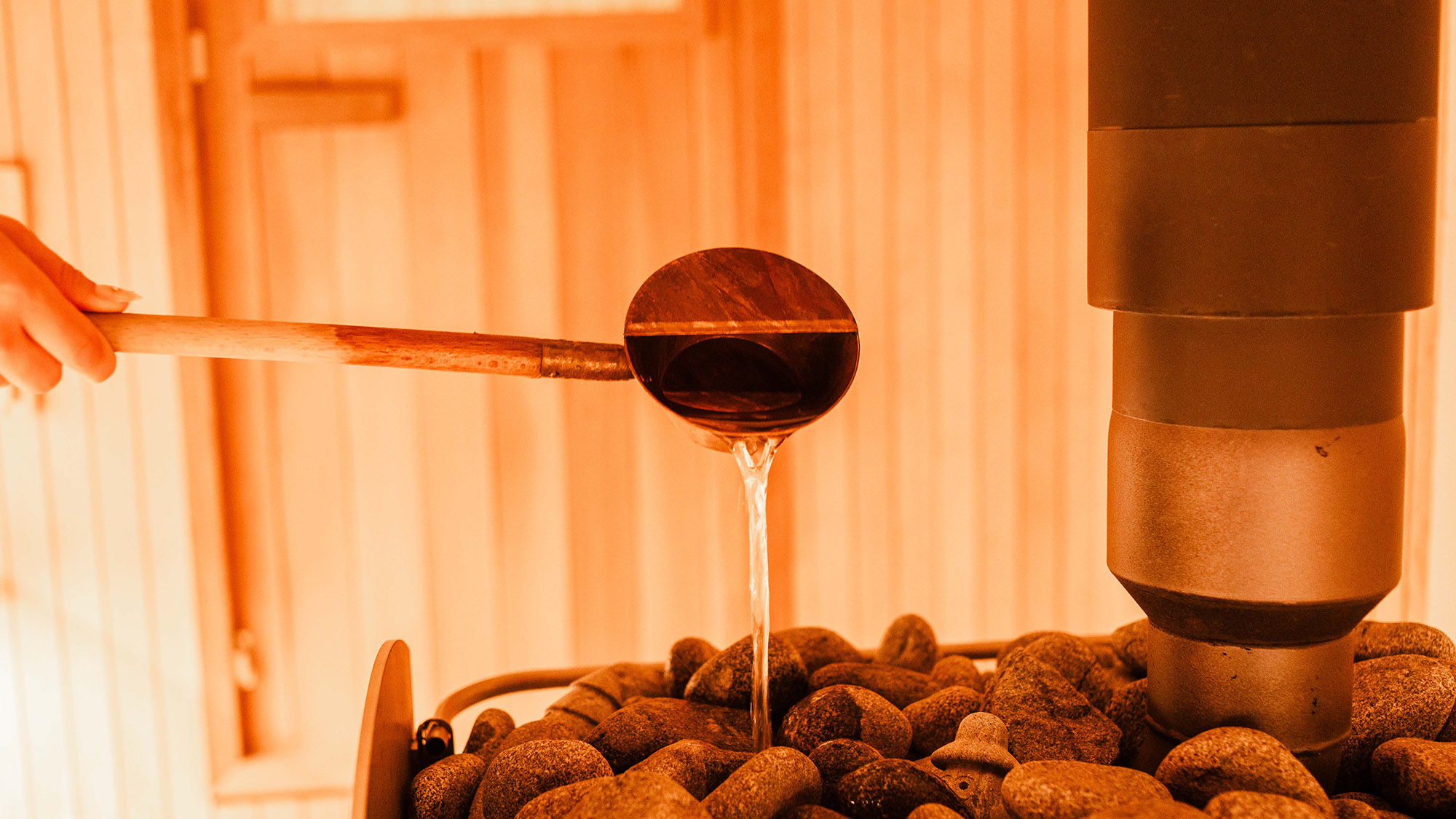 ・【内観】フィンランド式小屋サウナ