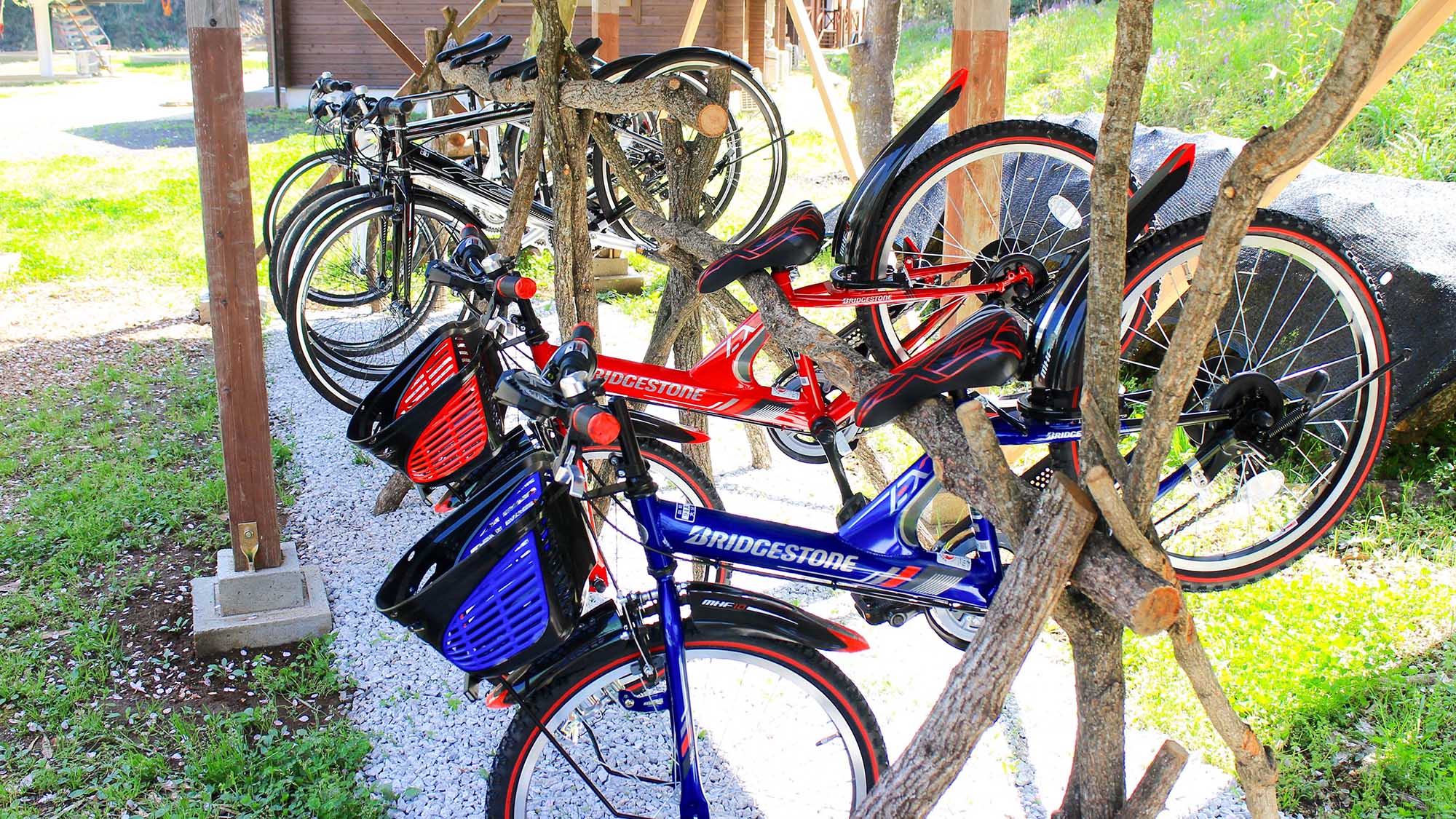 ・【オプション】貸出マウンテンバイク