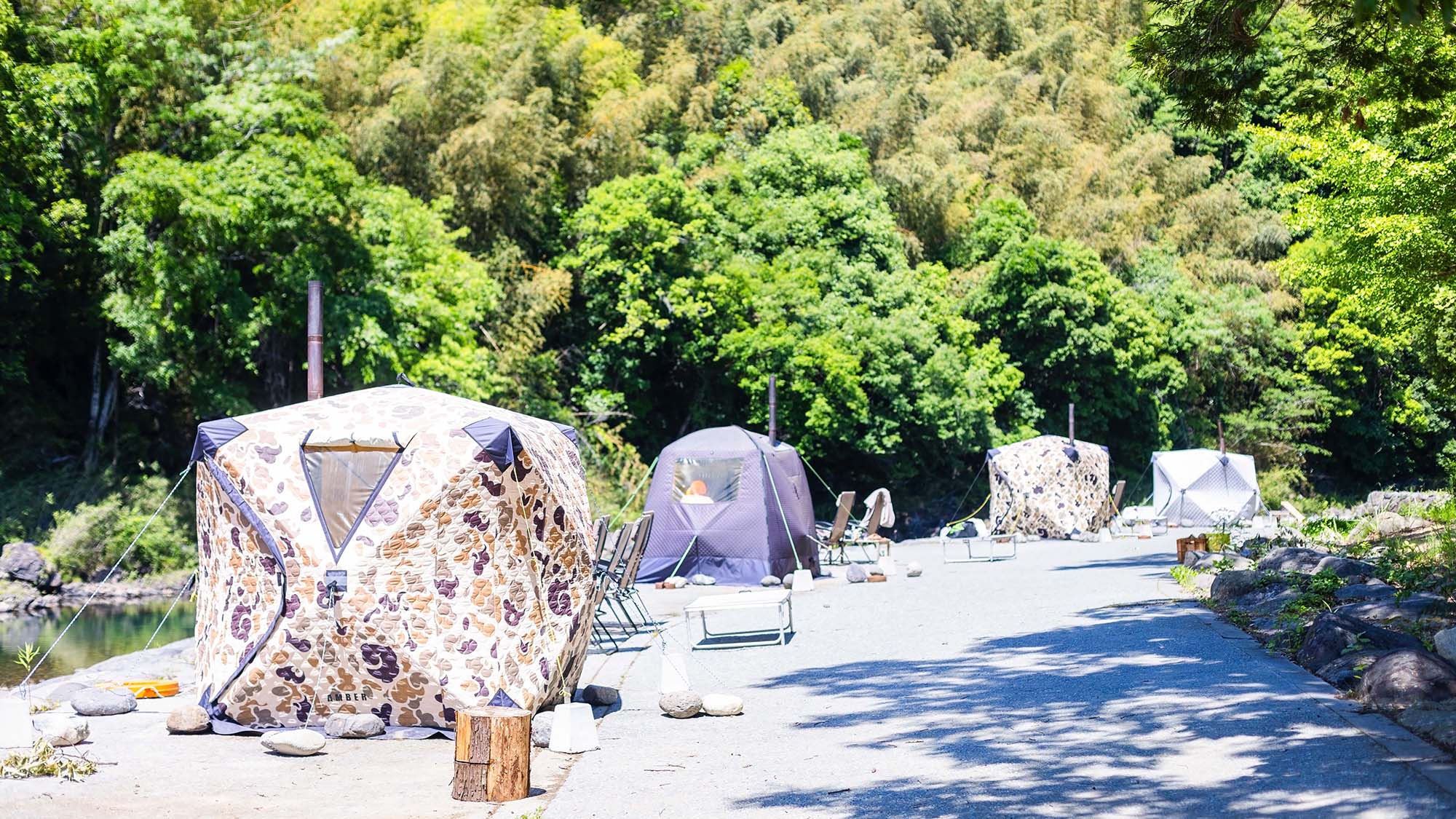 ・【外観】テントサウナ