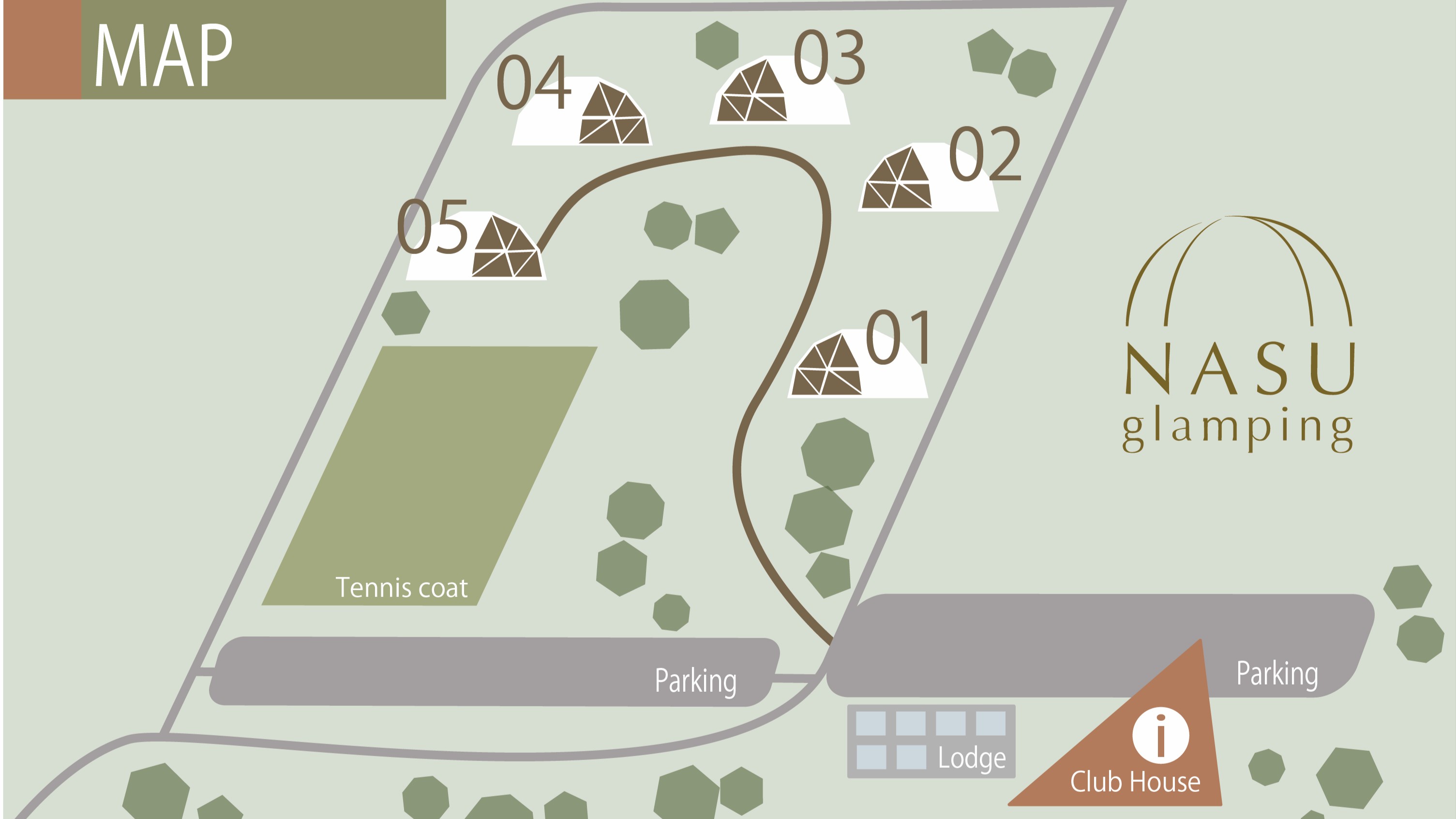 那須グランピングサイトマップ