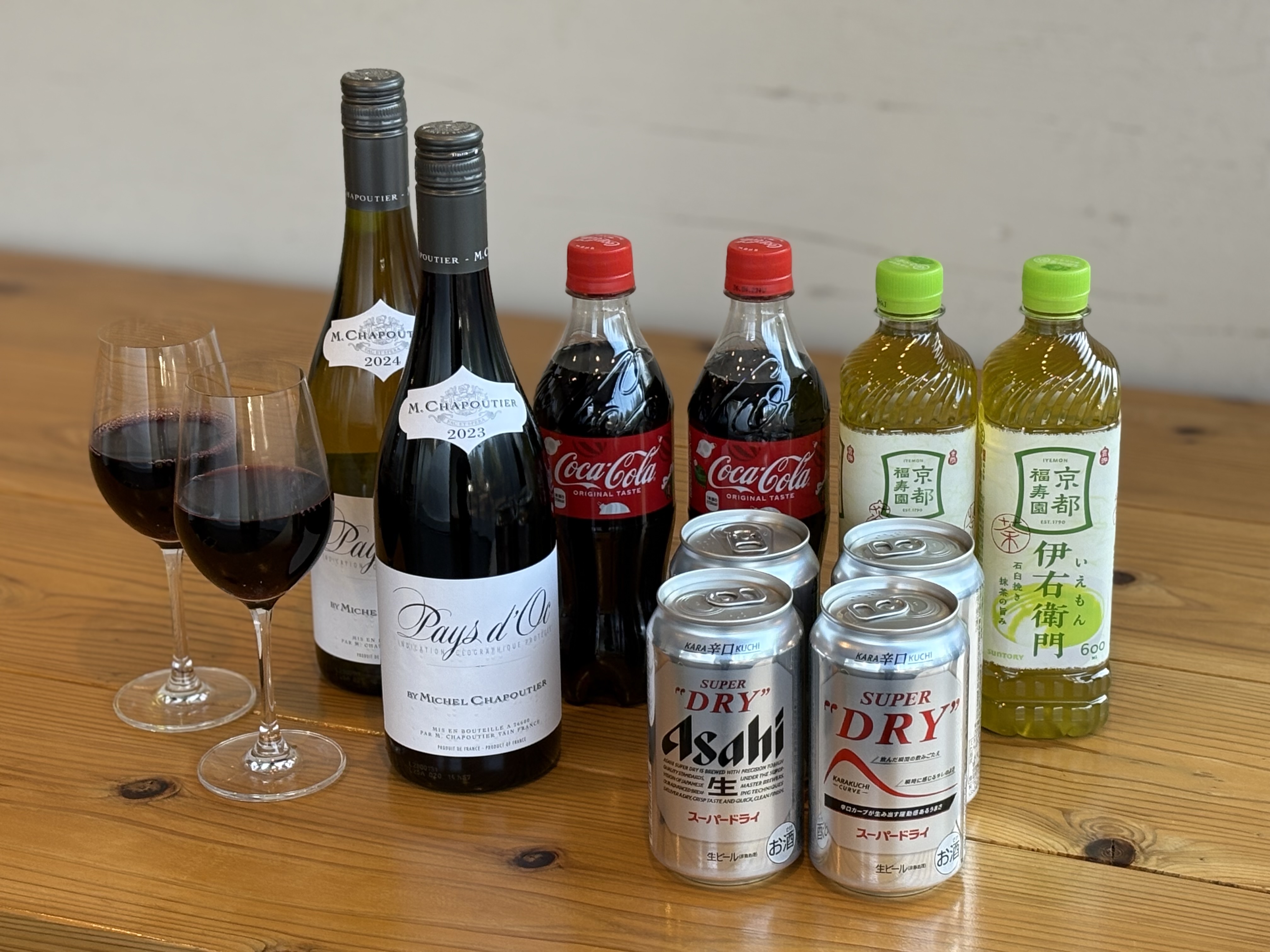 オールインクルーシブプラン　～ソフトドリンク2種＋ビール2種＋ワイン1本を事前にサイト内へ用意♬～