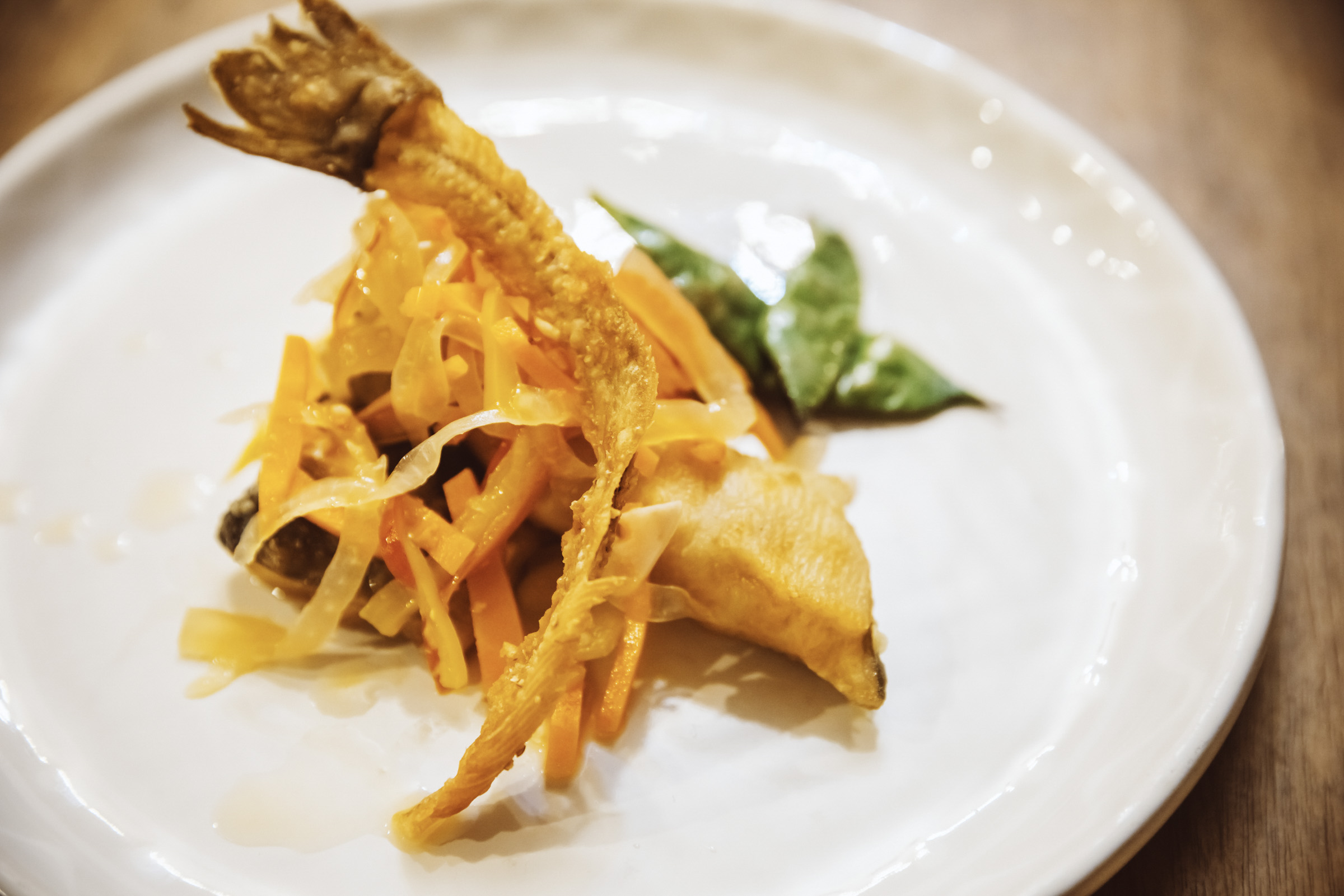 イワナのムニエル