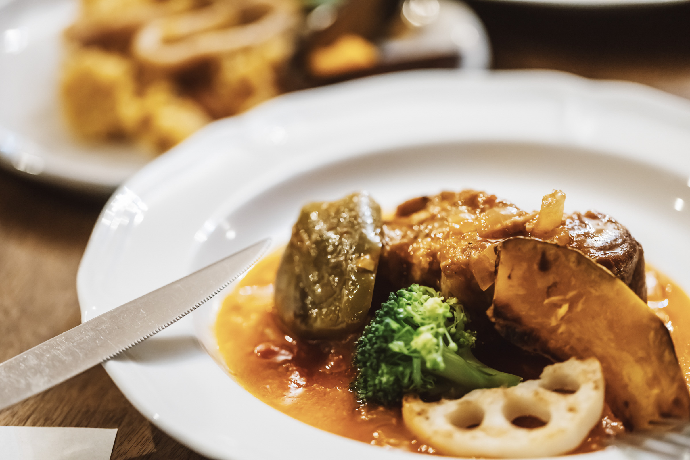 メインのお肉料理