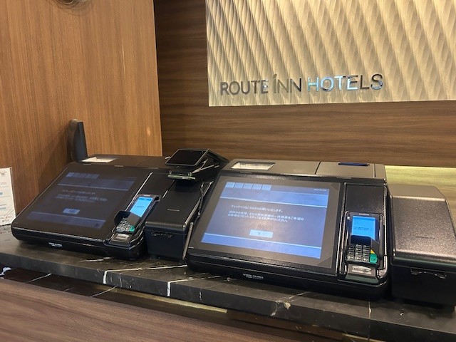 セルフチェックイン機