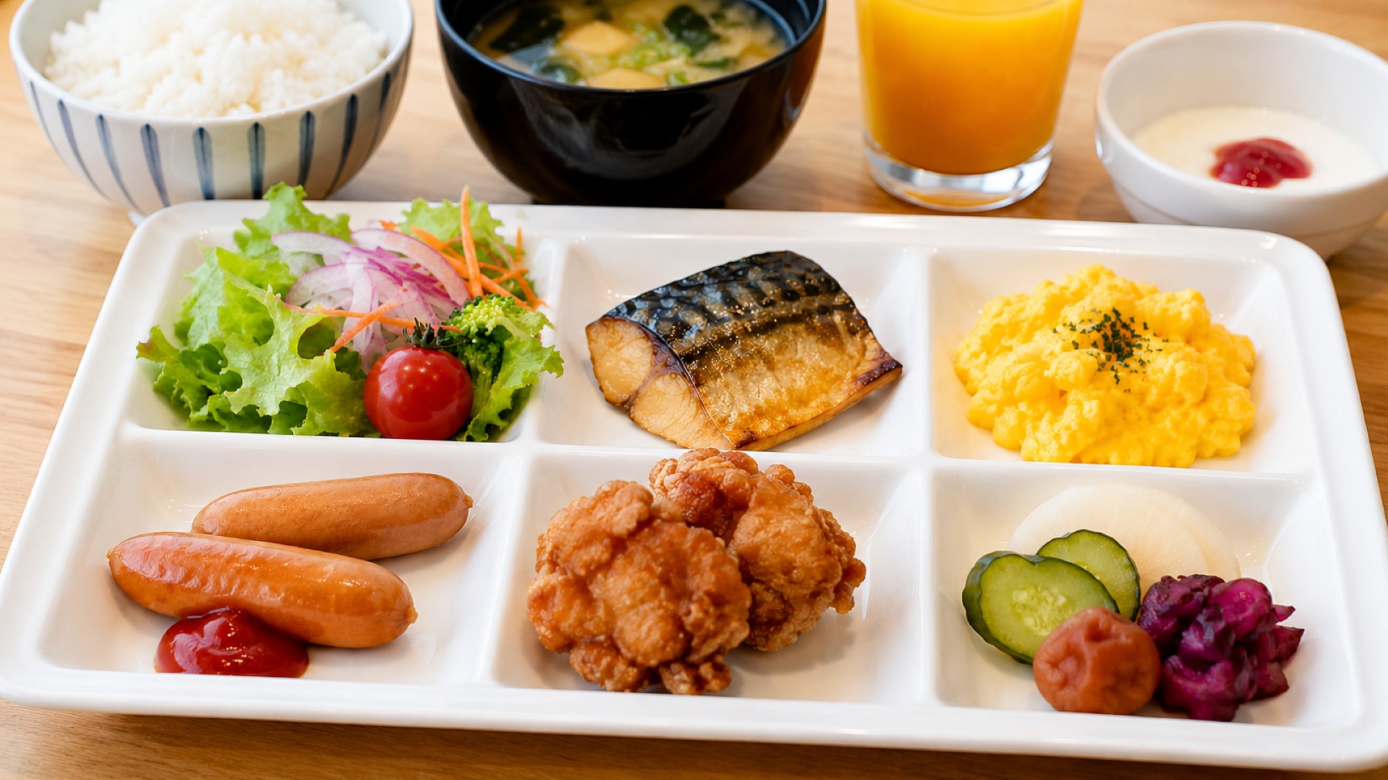 朝食バイキングの一例②