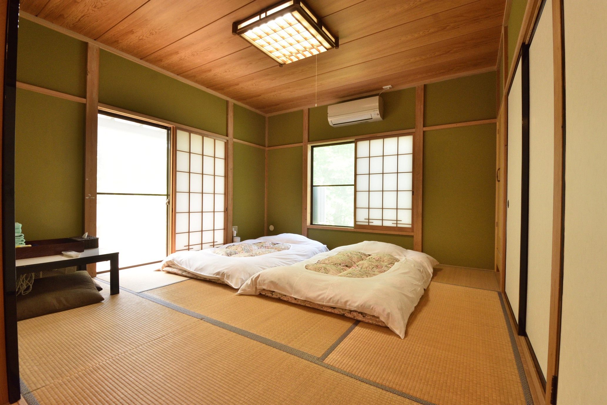 赤沢山荘　寝室